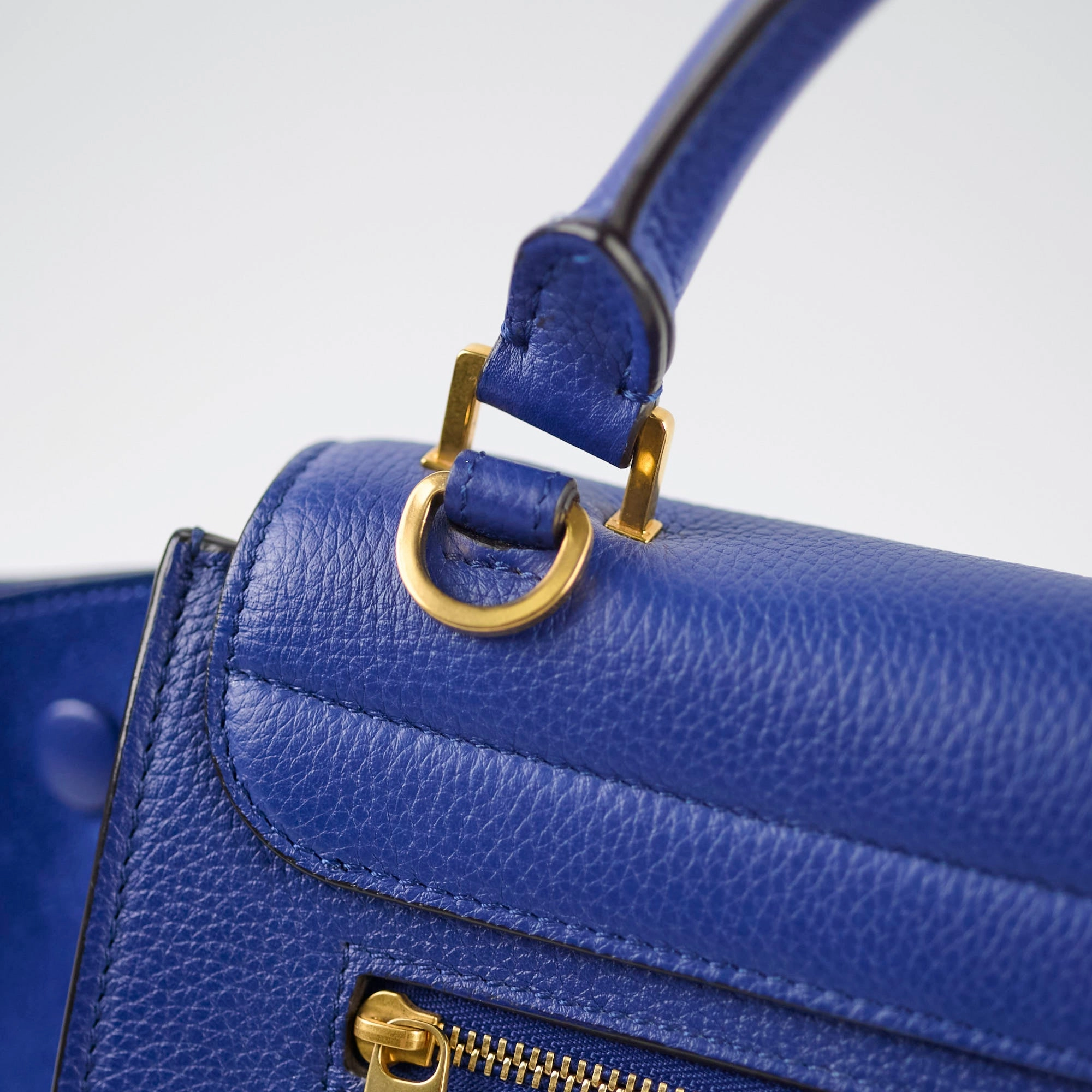 Celine Small Trapeze Bag Blue