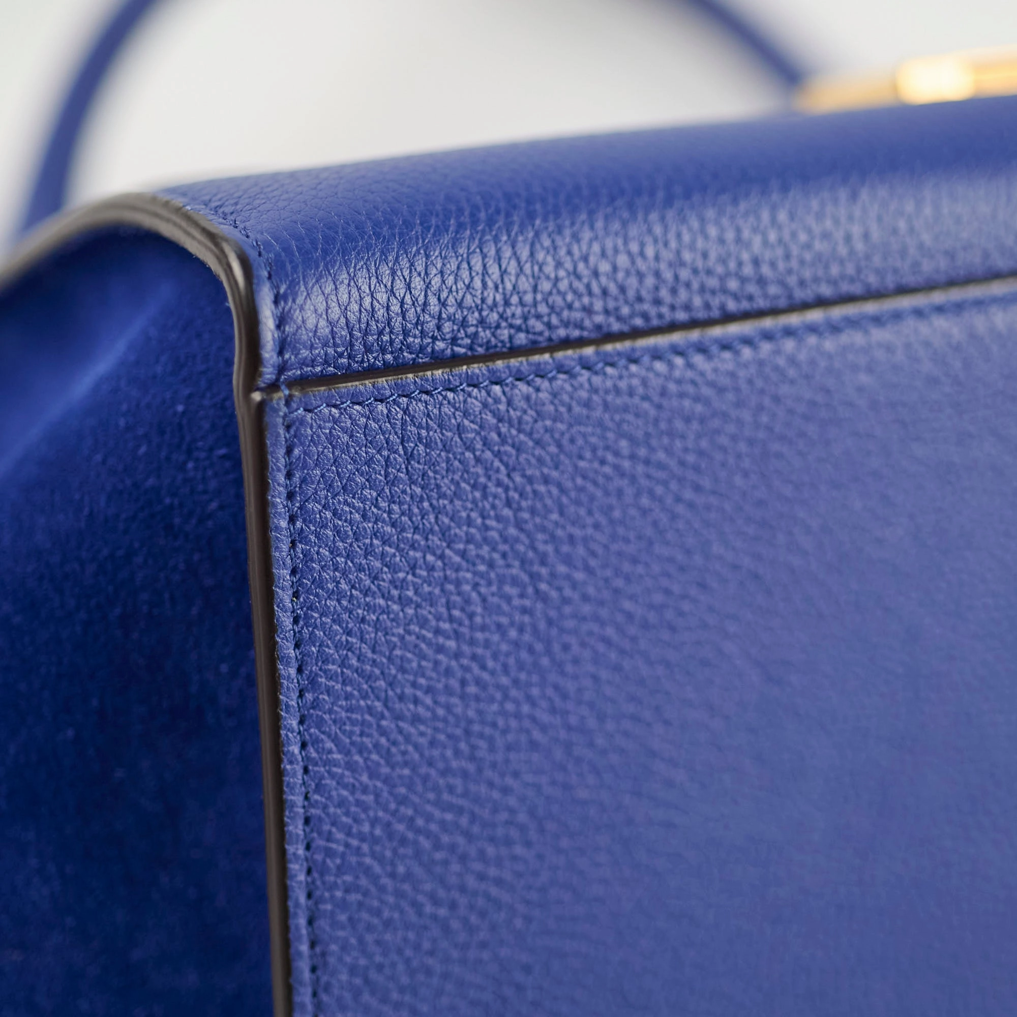 Celine Small Trapeze Bag Blue