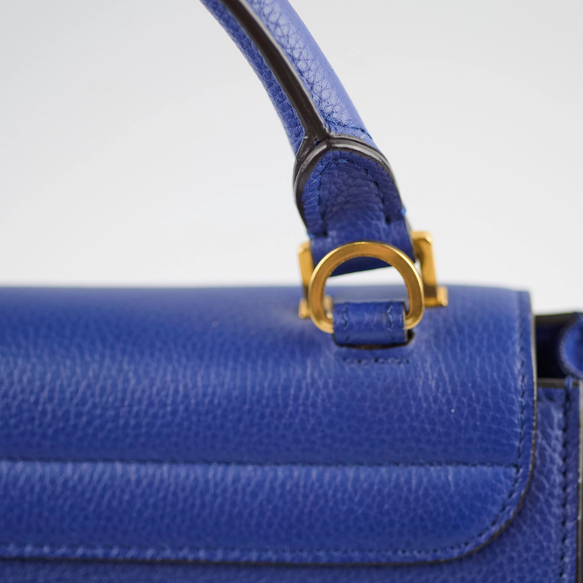 Celine Small Trapeze Bag Blue