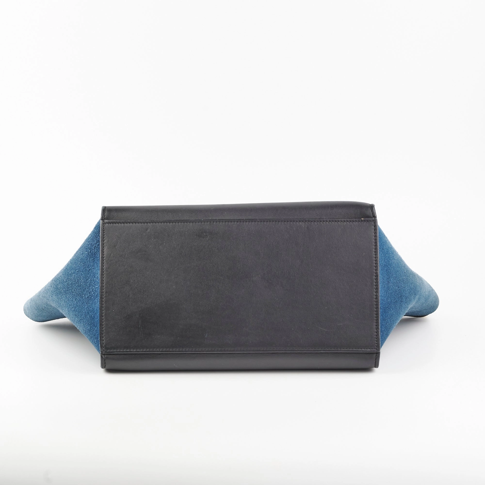 Celine Small Trapeze Blue/Black