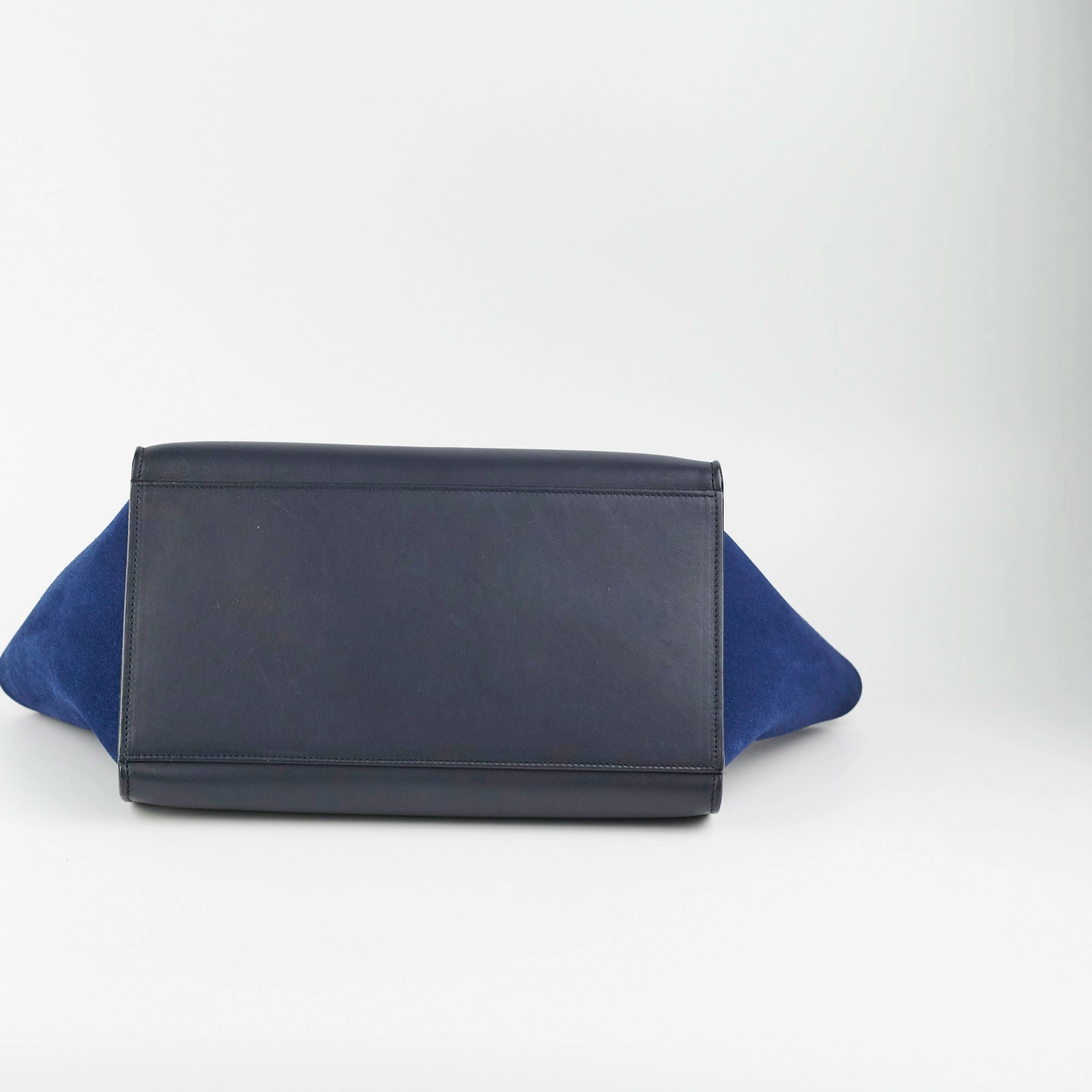 Celine Small Trapeze Blue/Black