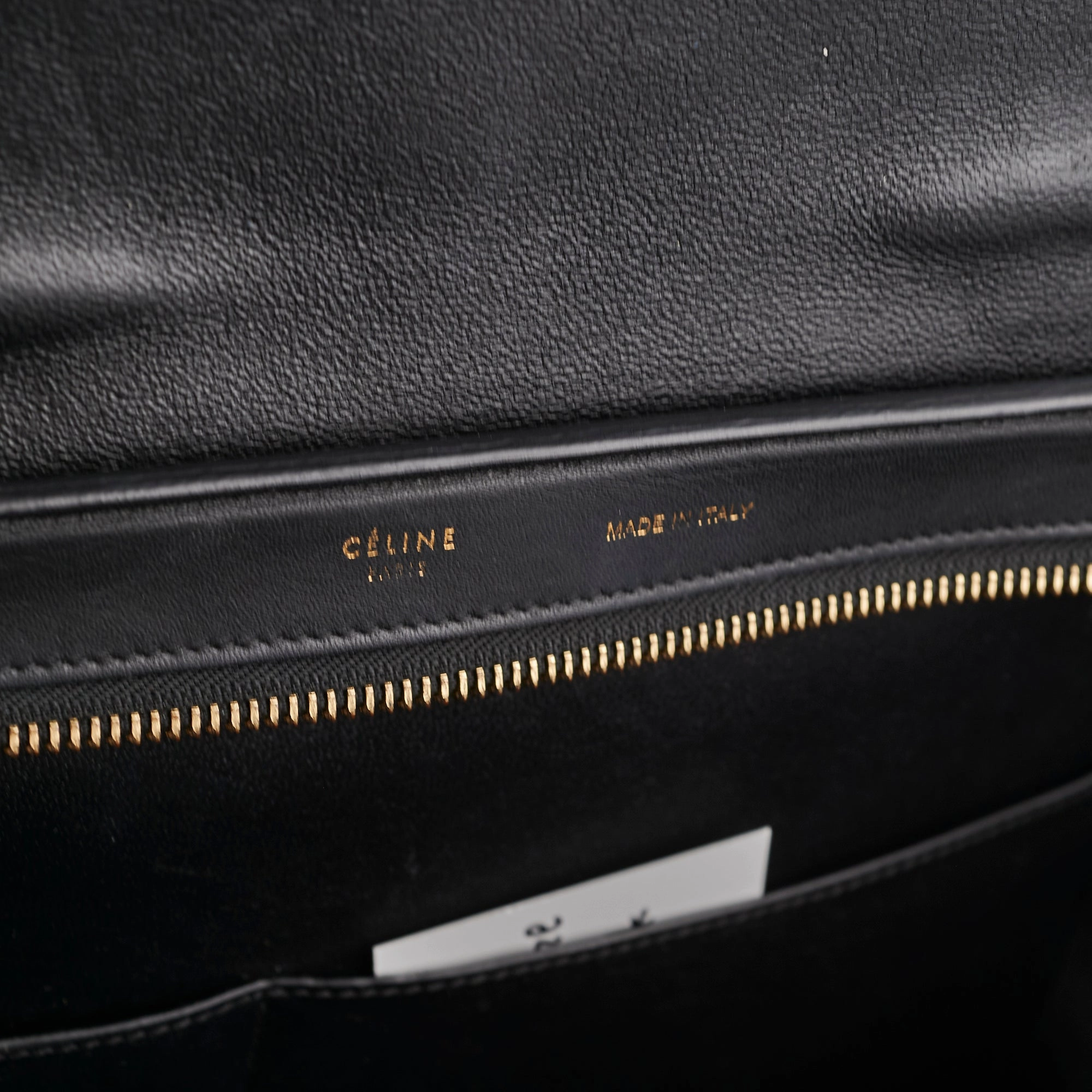 Celine Small Trapeze Blue/Black