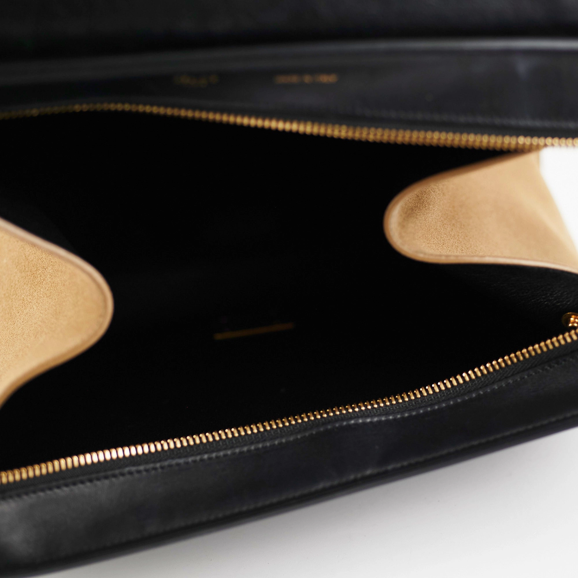 Celine Trapeze Coral/Black Small