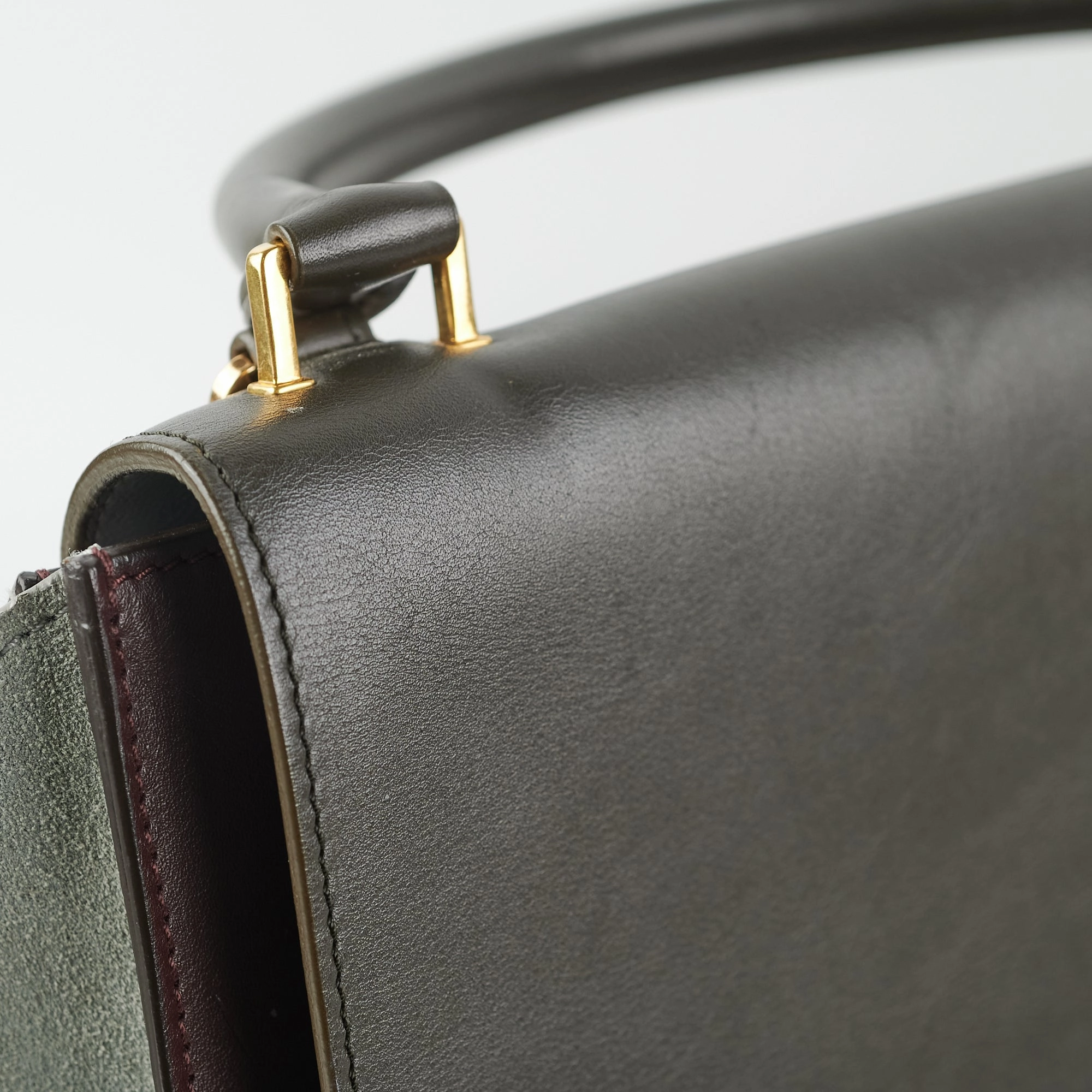 Celine Trapeze Two Toned Bag