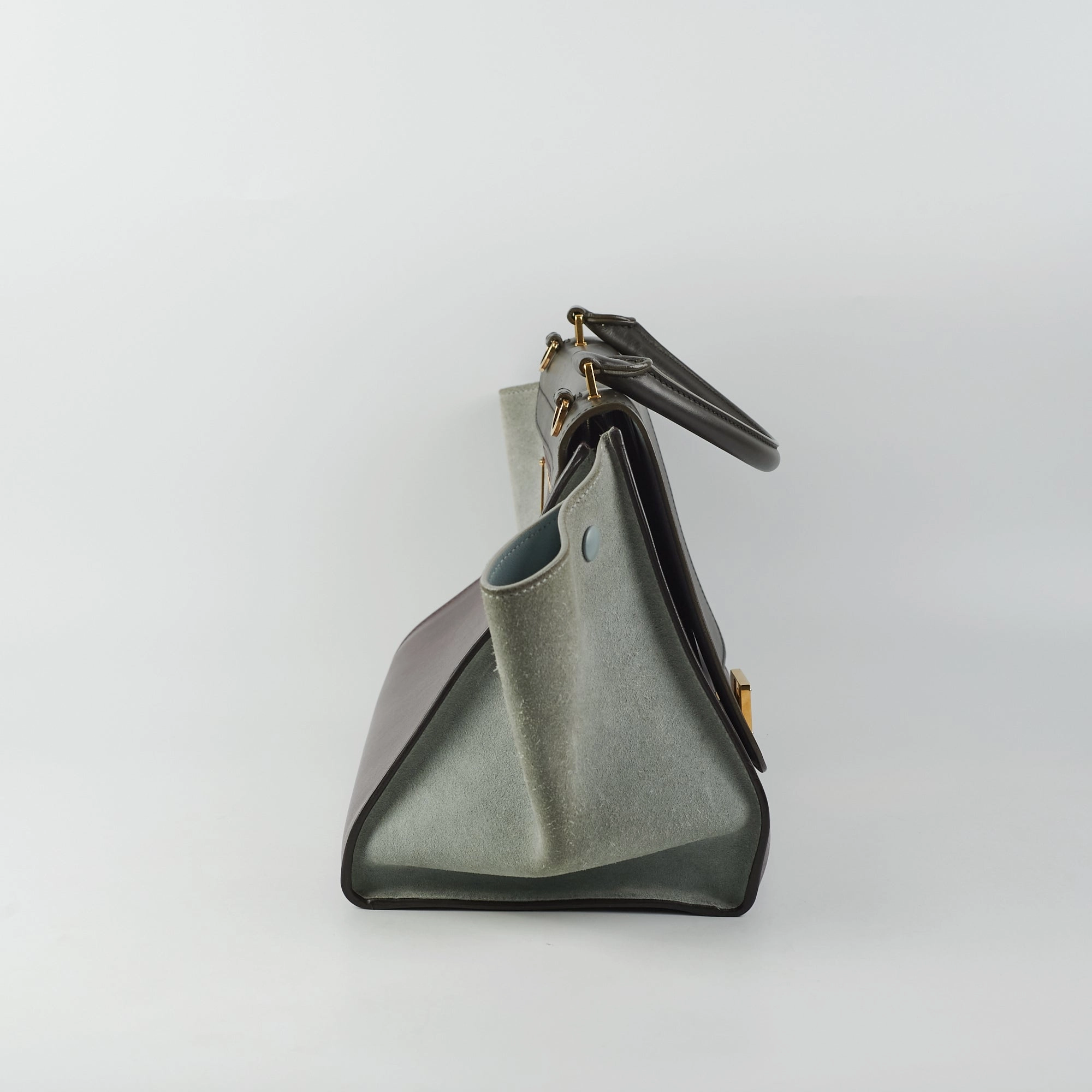 Celine Trapeze Two Toned Bag