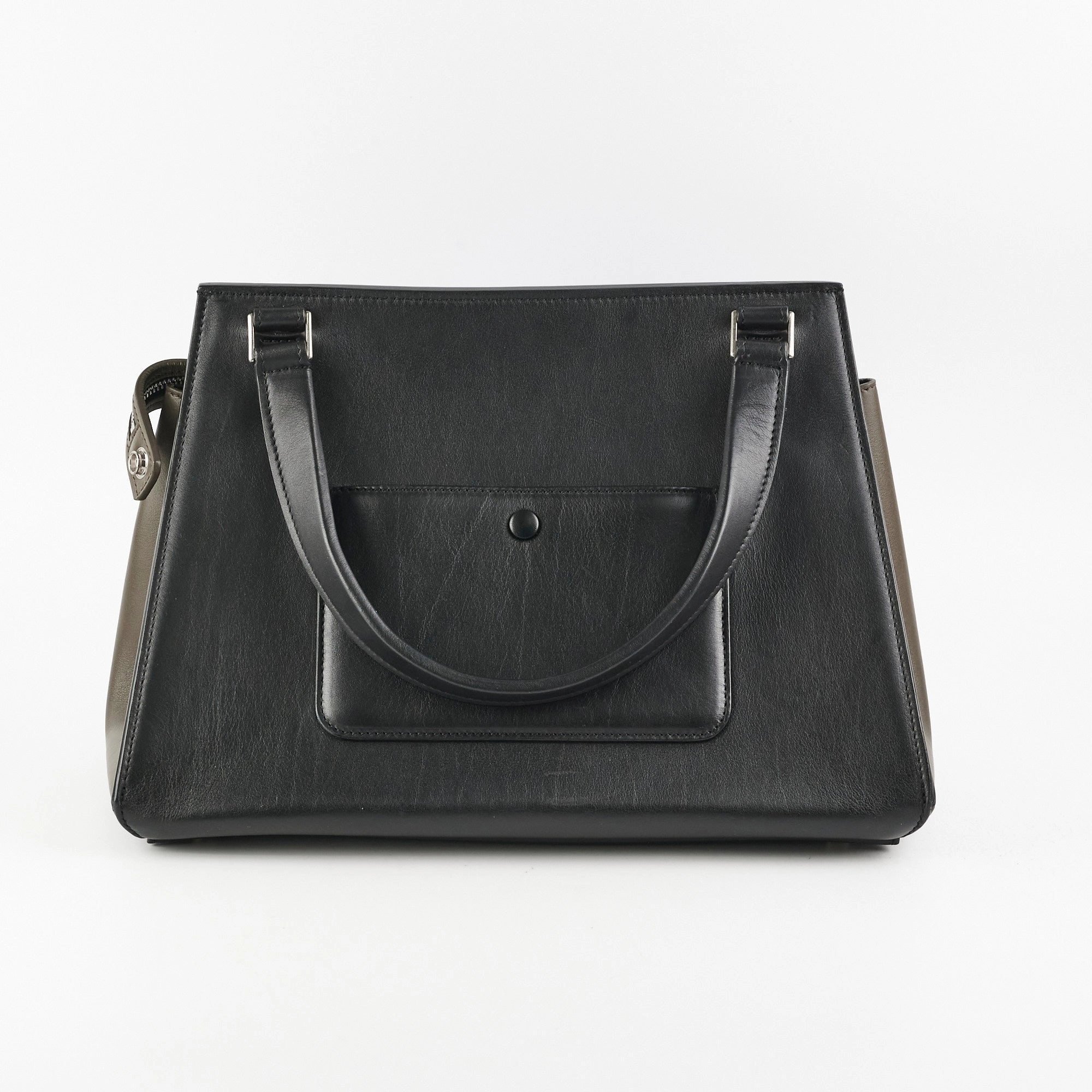 Celine Tri-colour Leather Edge Shoulder Bag
