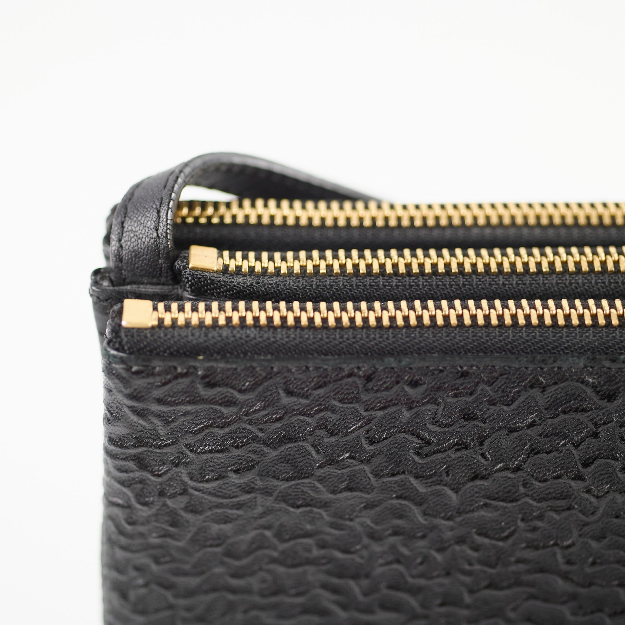 Celine Trio Crossbody Bag Black