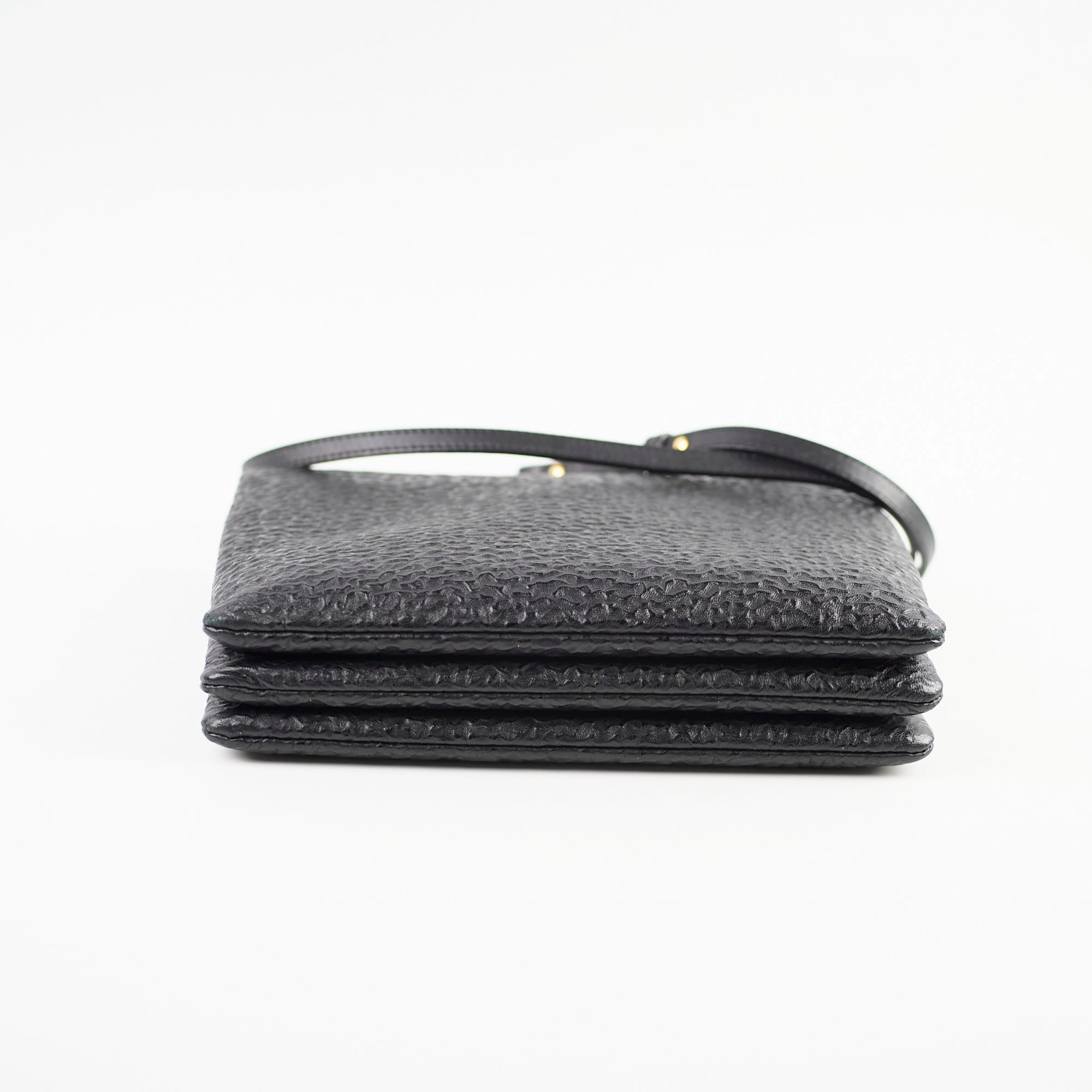 Celine Trio Crossbody Bag Black