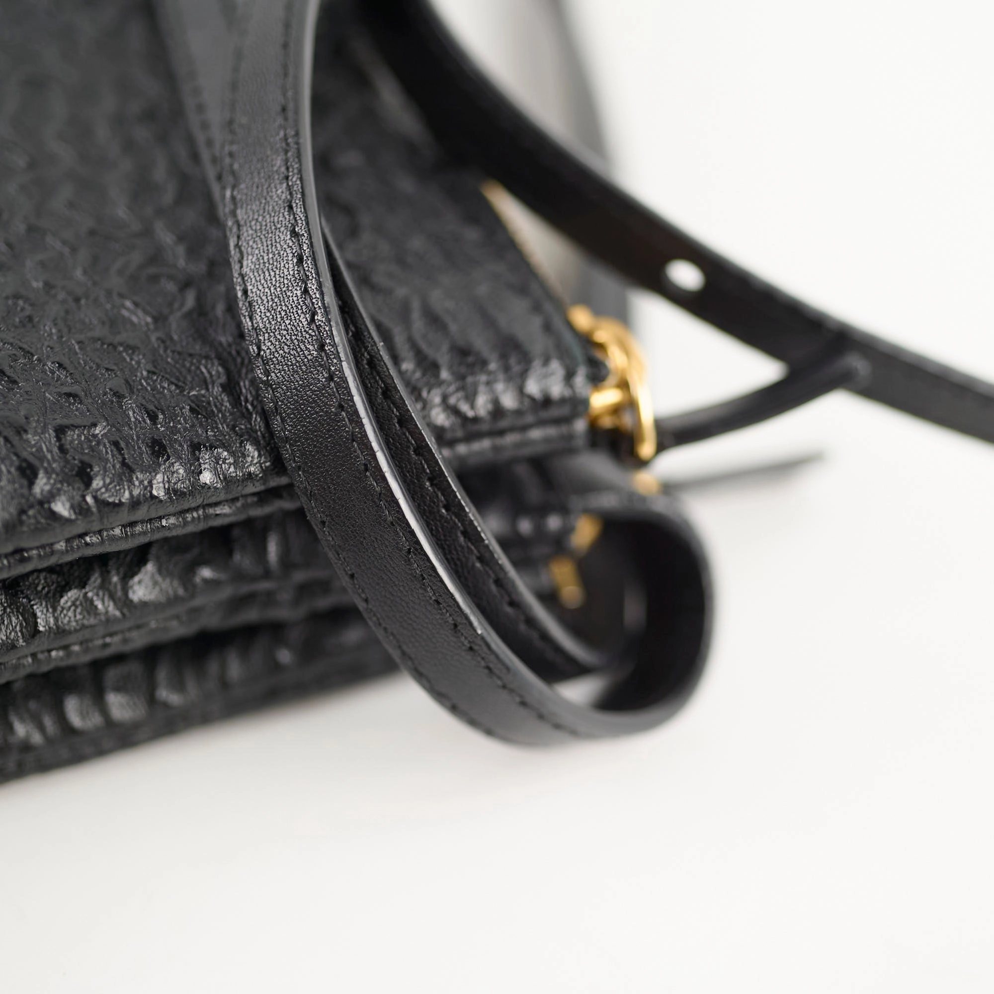 Celine Trio Crossbody Bag Black