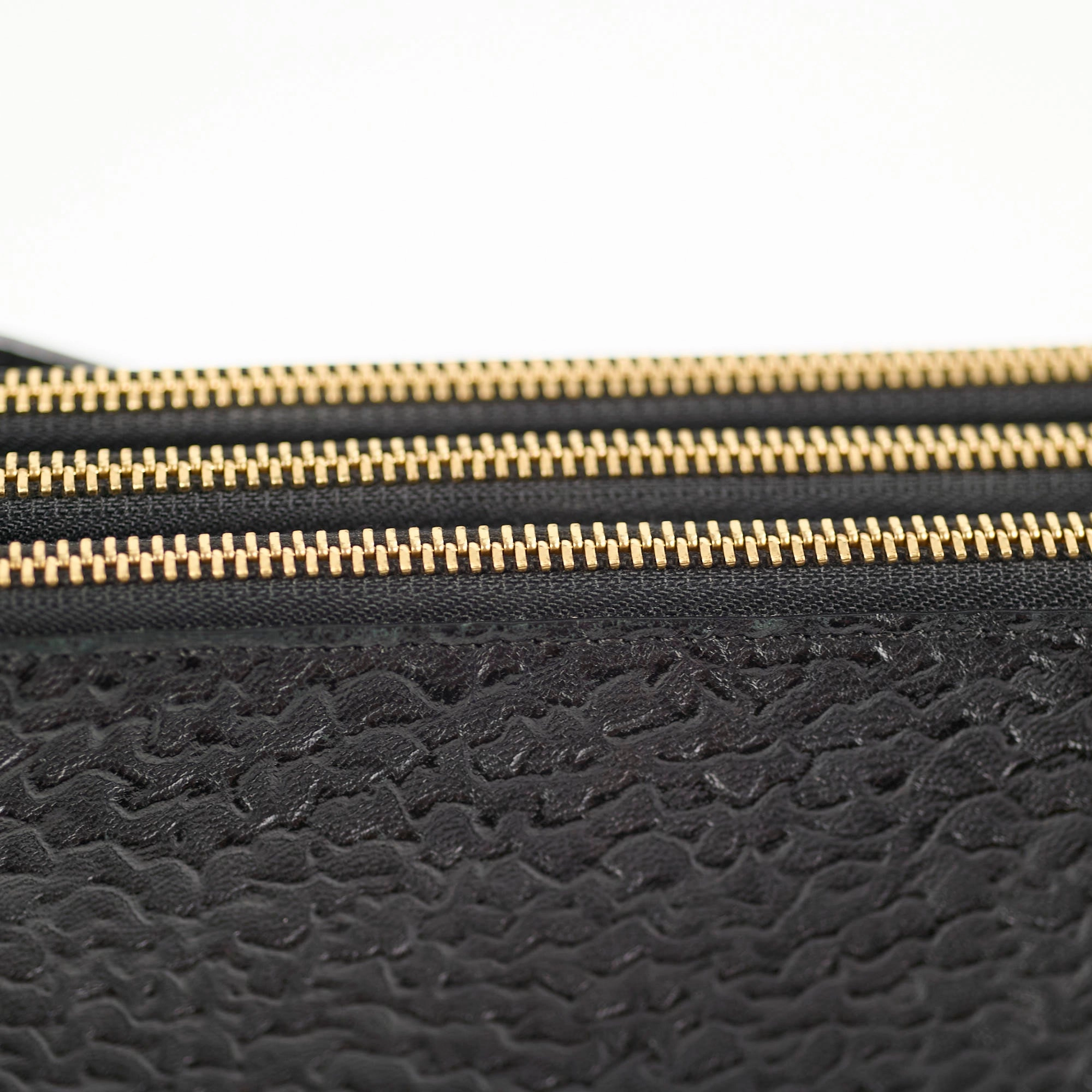 Celine Trio Crossbody Bag Black