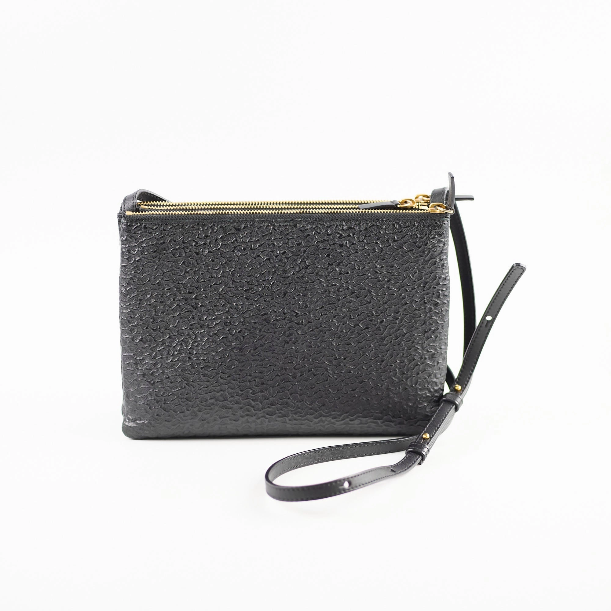 Celine Trio Crossbody Bag Black