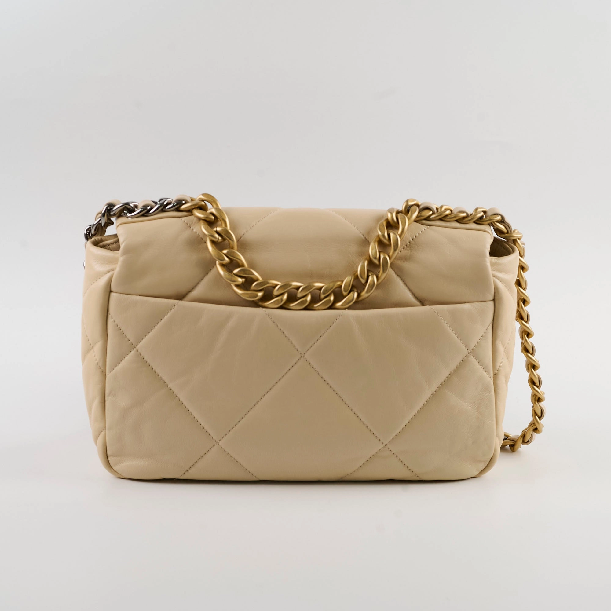 Chanel 19 Small Beige Series 30