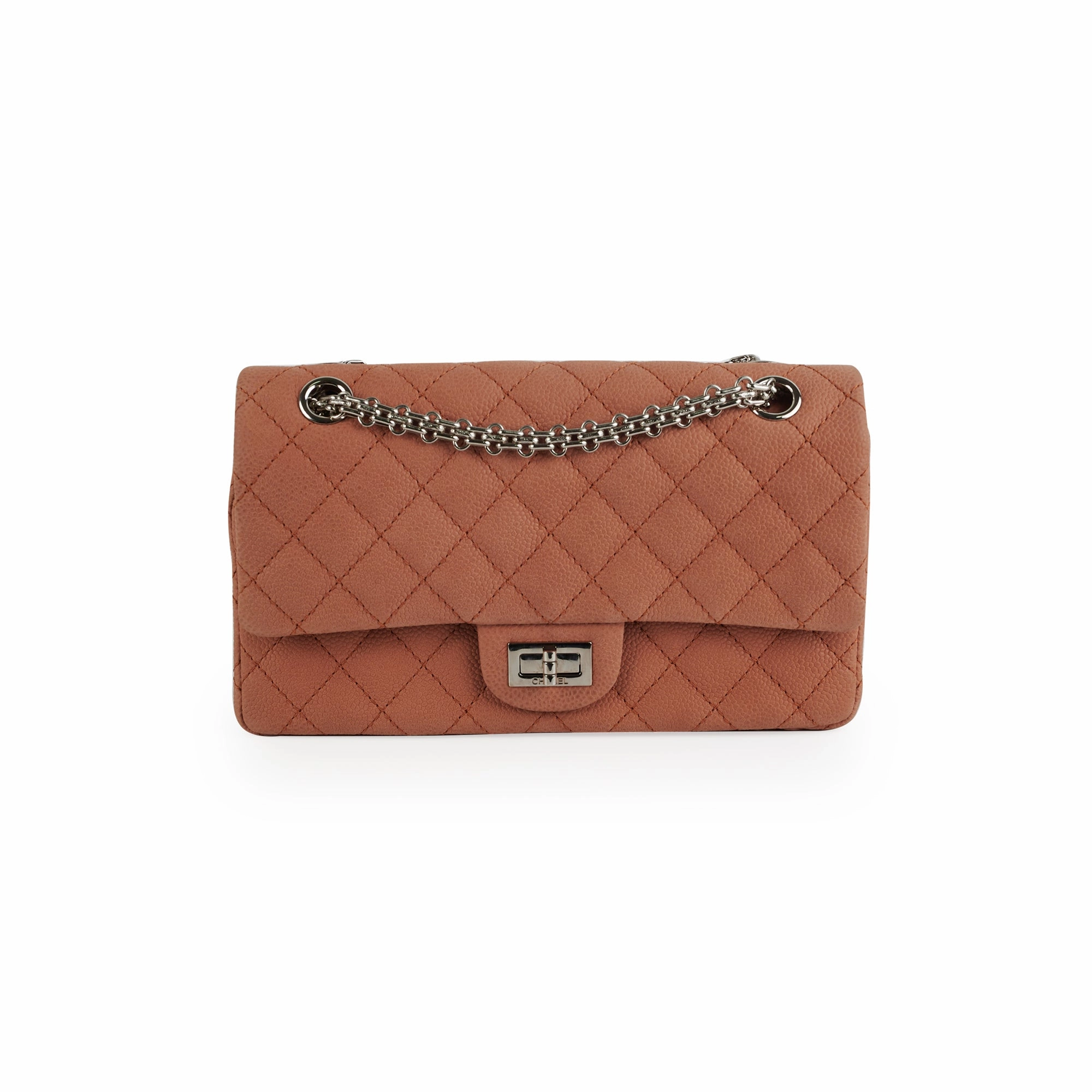 Chanel 2.55 226 Reissue Nubuck Caviar Terracotta