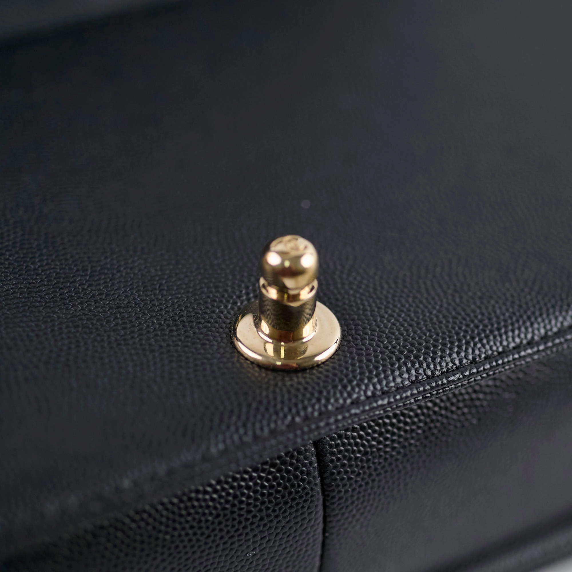 Chanel Boy Old Medium Chevron Caviar Black