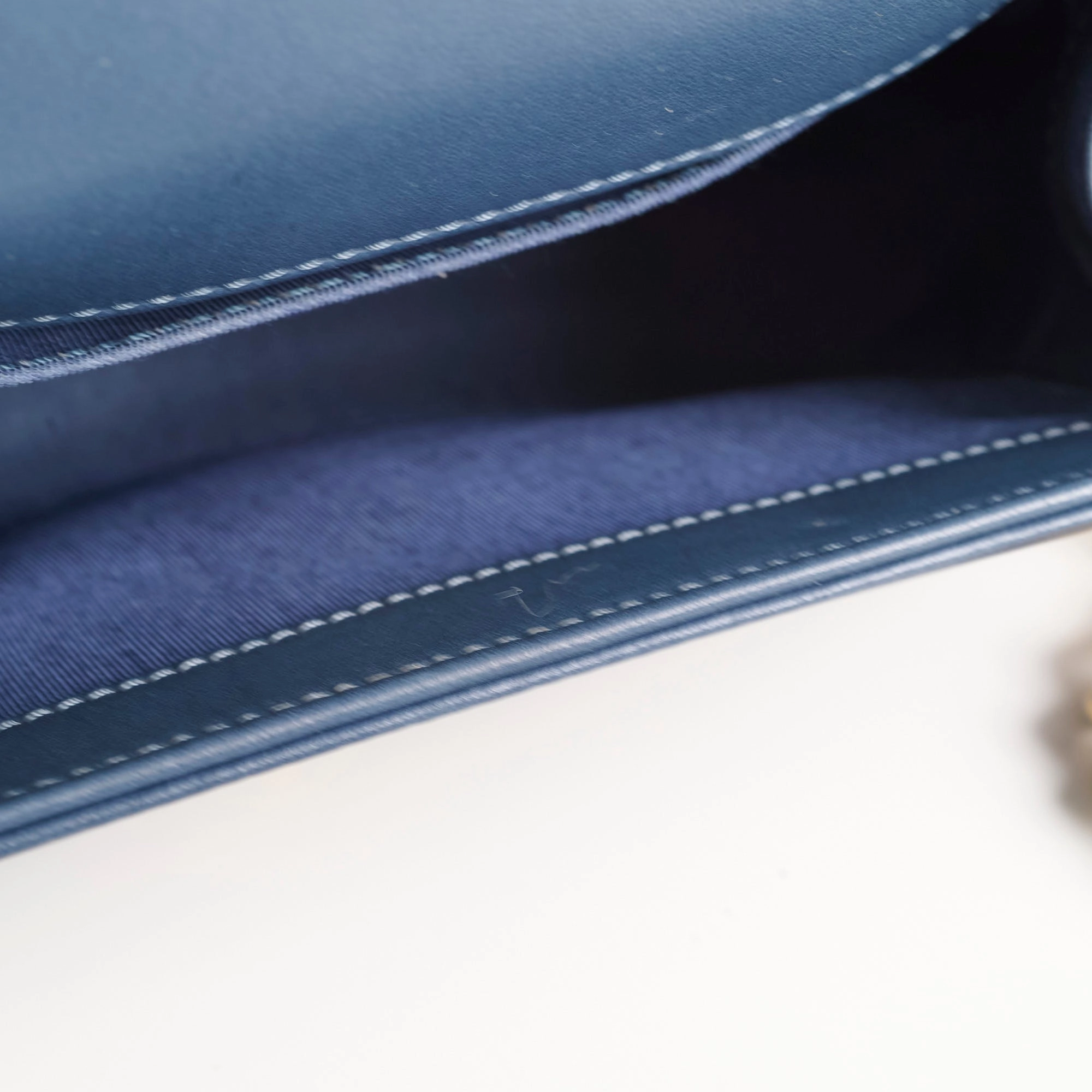 Chanel Boy Small Blue / Woven