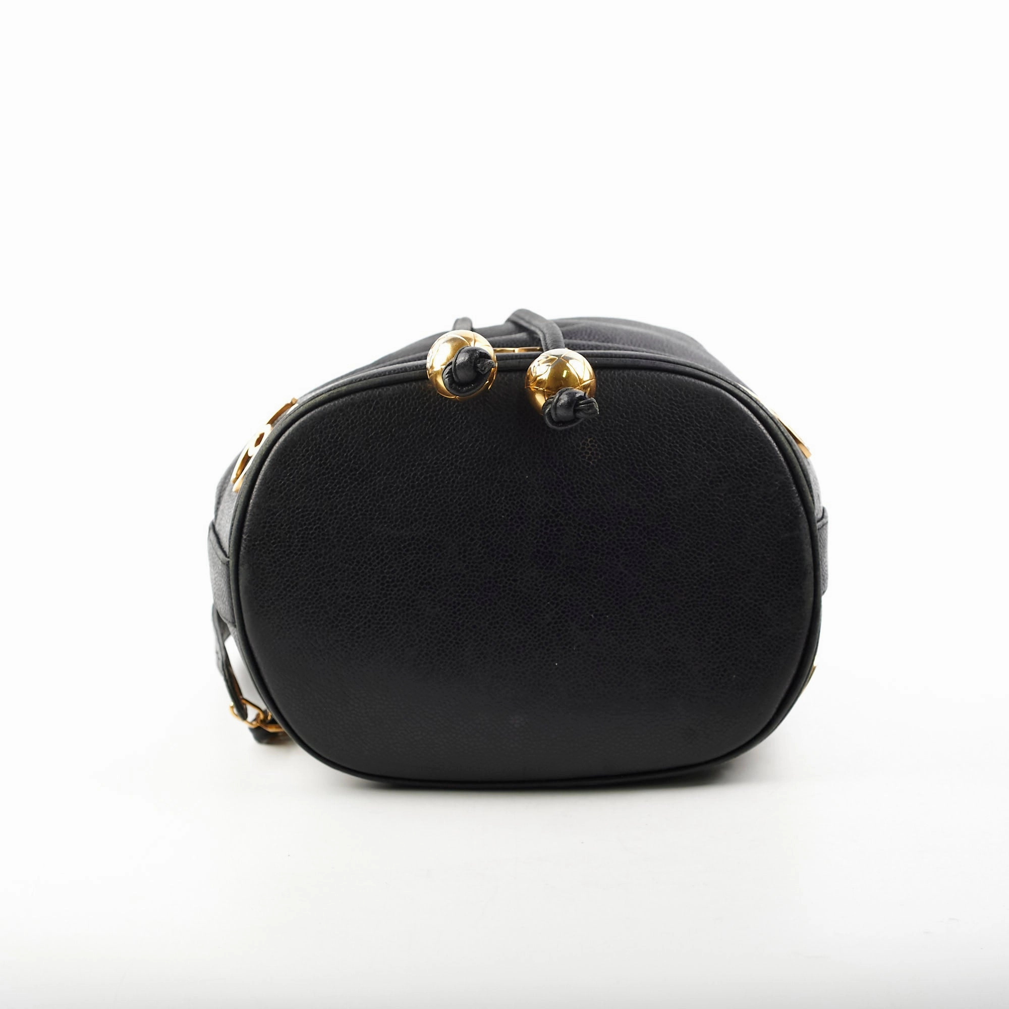 Chanel Bucket Bag Caviar Black