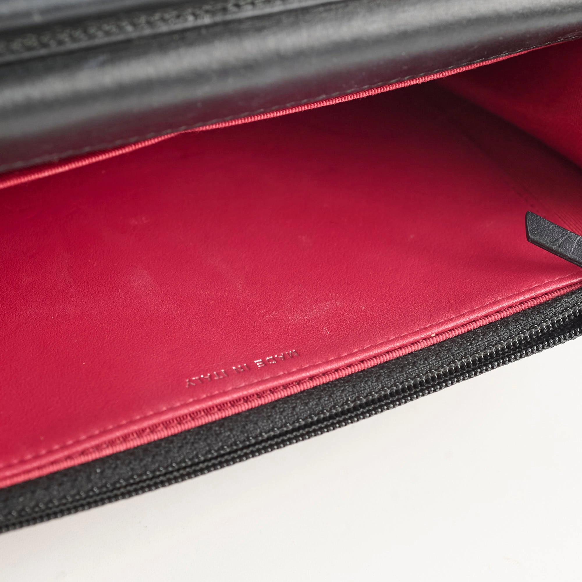 Chanel Calfskin Wallet on Chain WOC Black