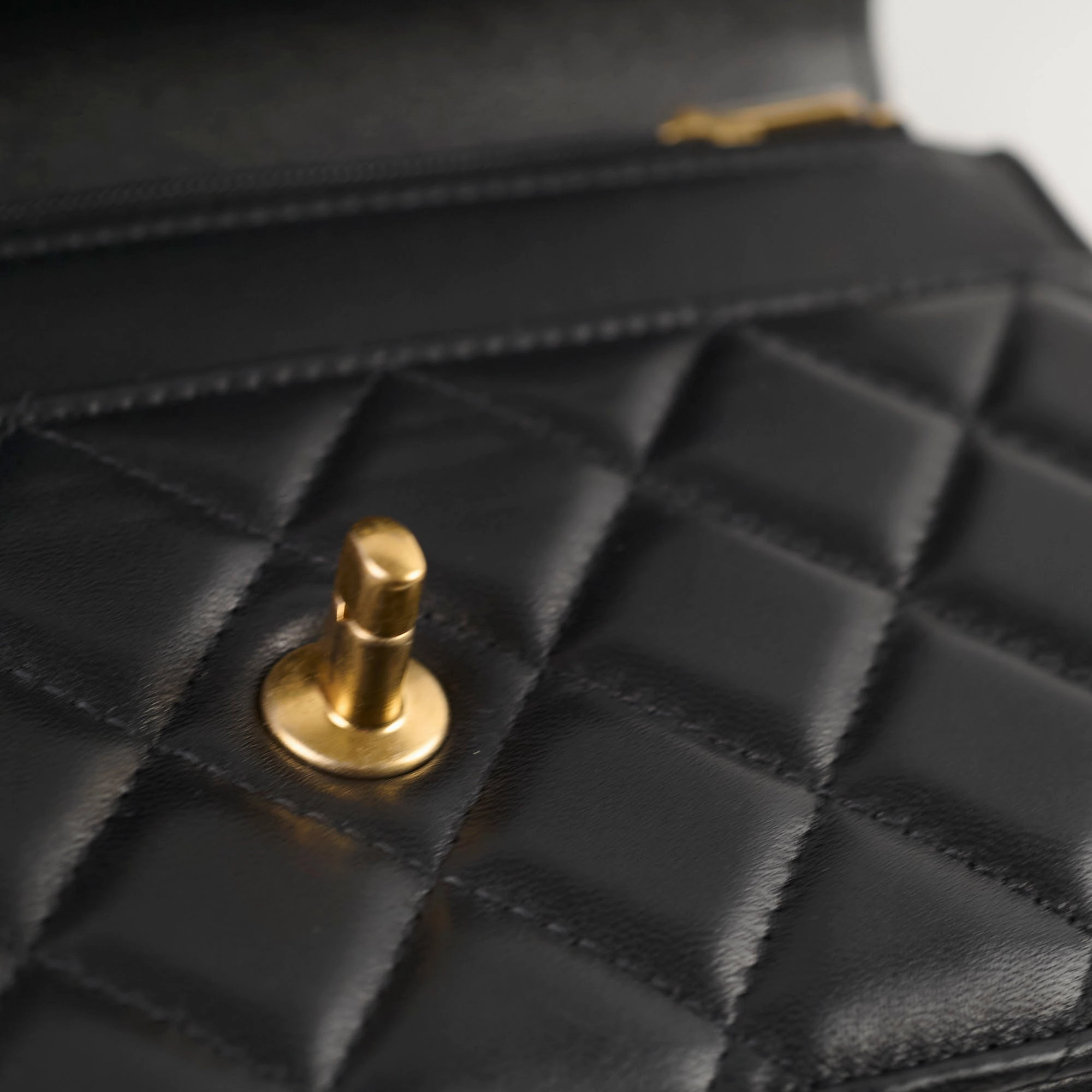 Chanel Camellia Adjusting Buckle with Gold CC Logo WOC