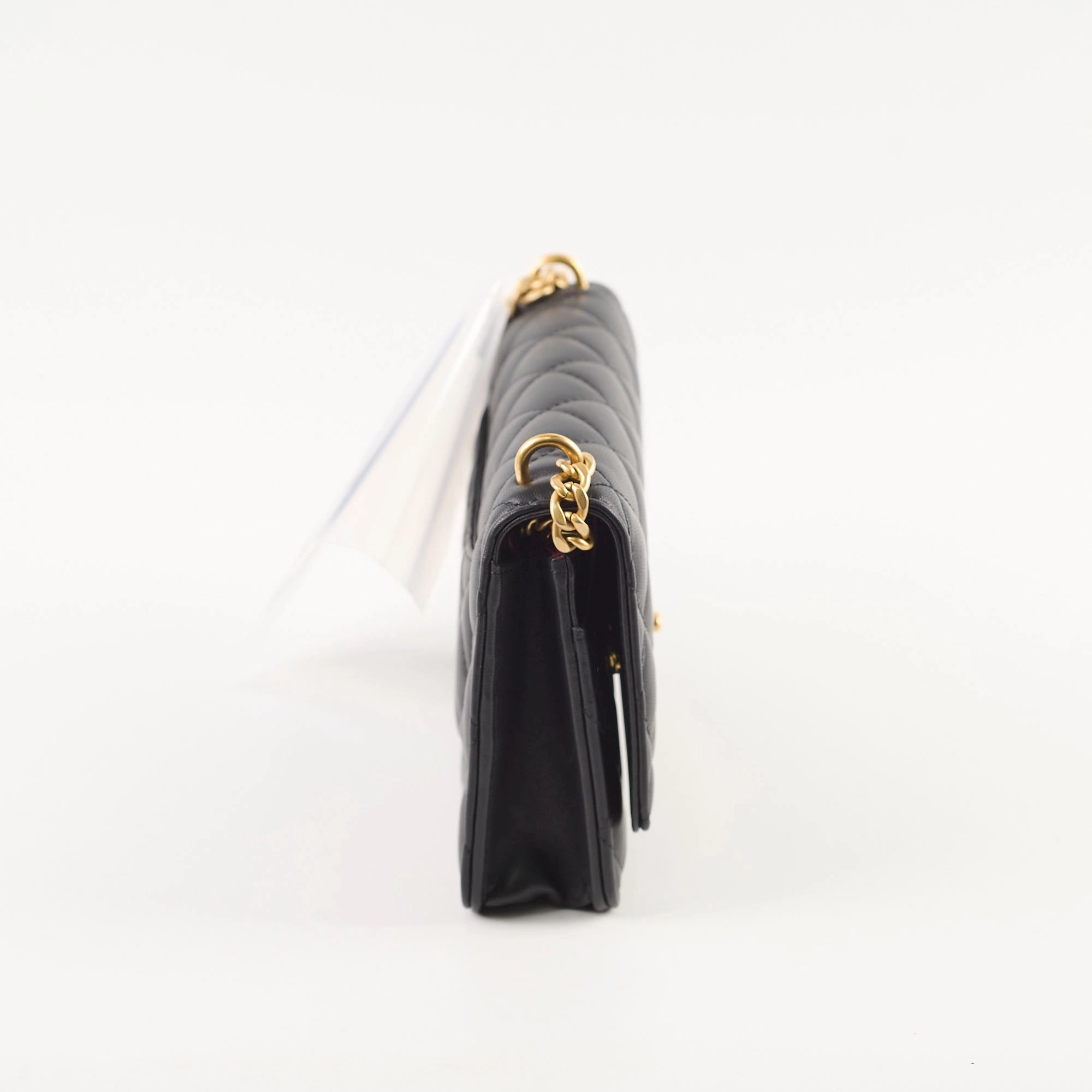 Chanel Camellia Adjusting Buckle with Gold CC Logo WOC