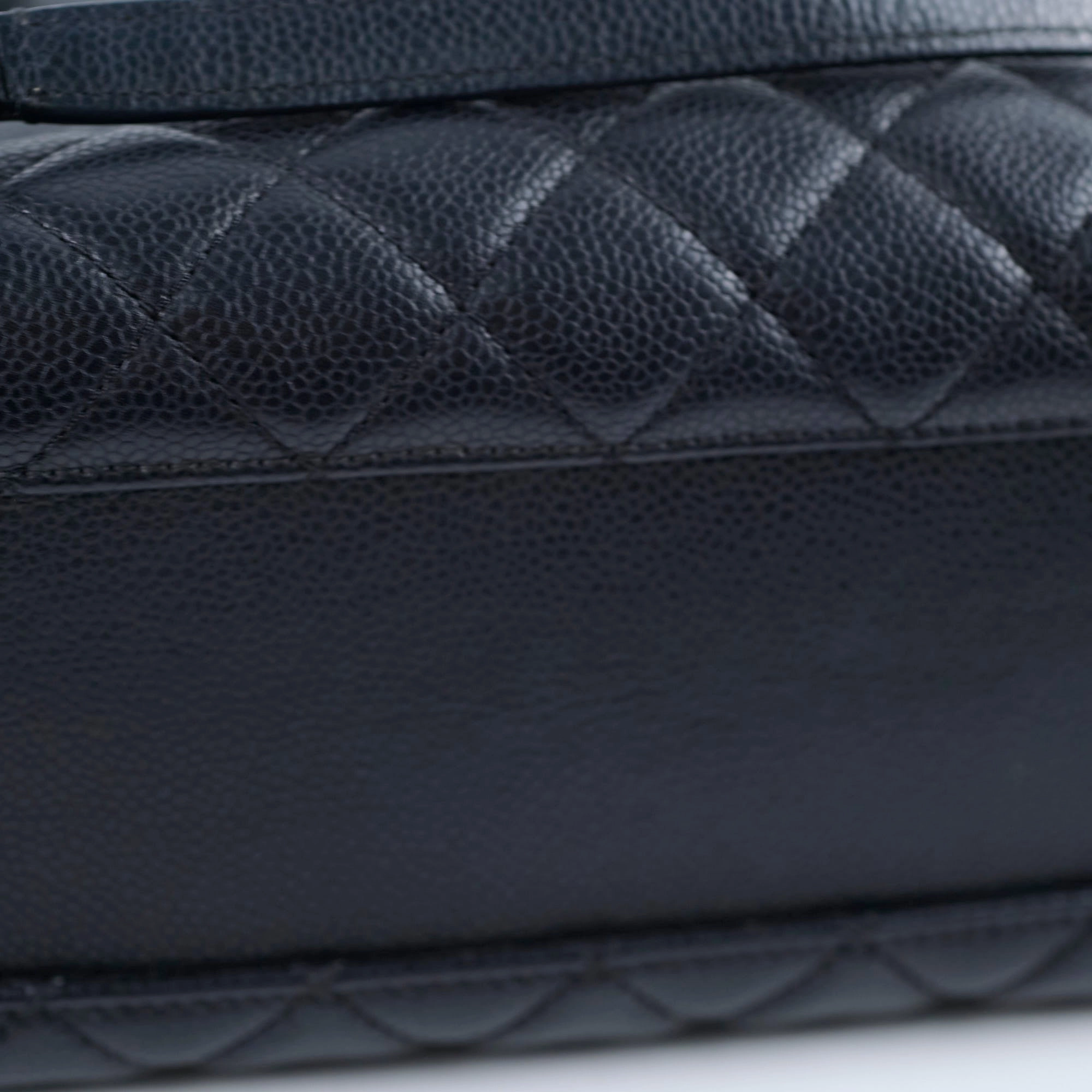 Chanel Caviar City Shopping Tote Black Series 23