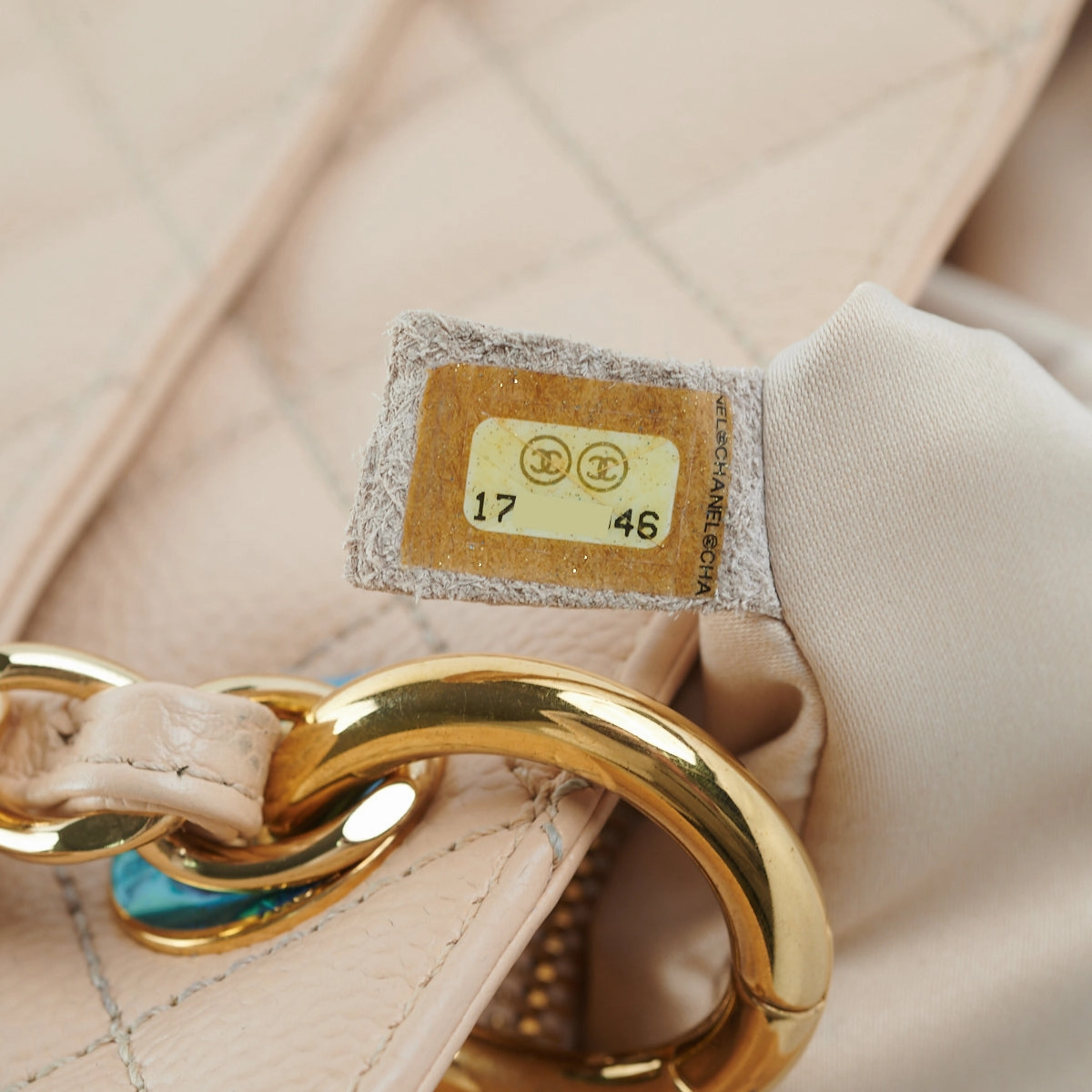 Chanel Caviar Grand Shopping Tote GST Beige