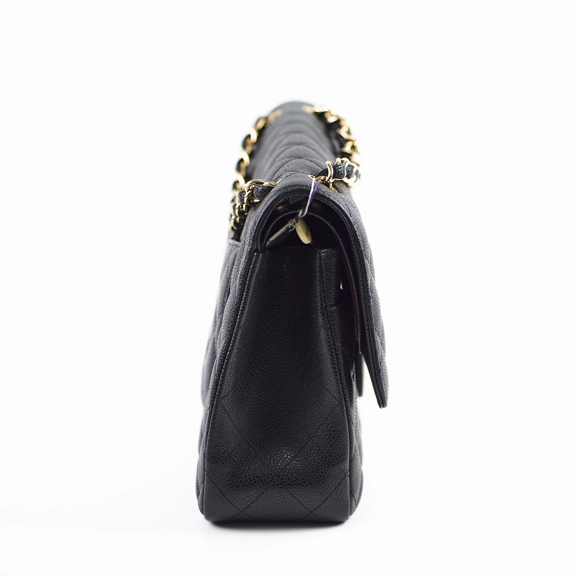 Chanel Caviar Jumbo Double Classic Flap Black