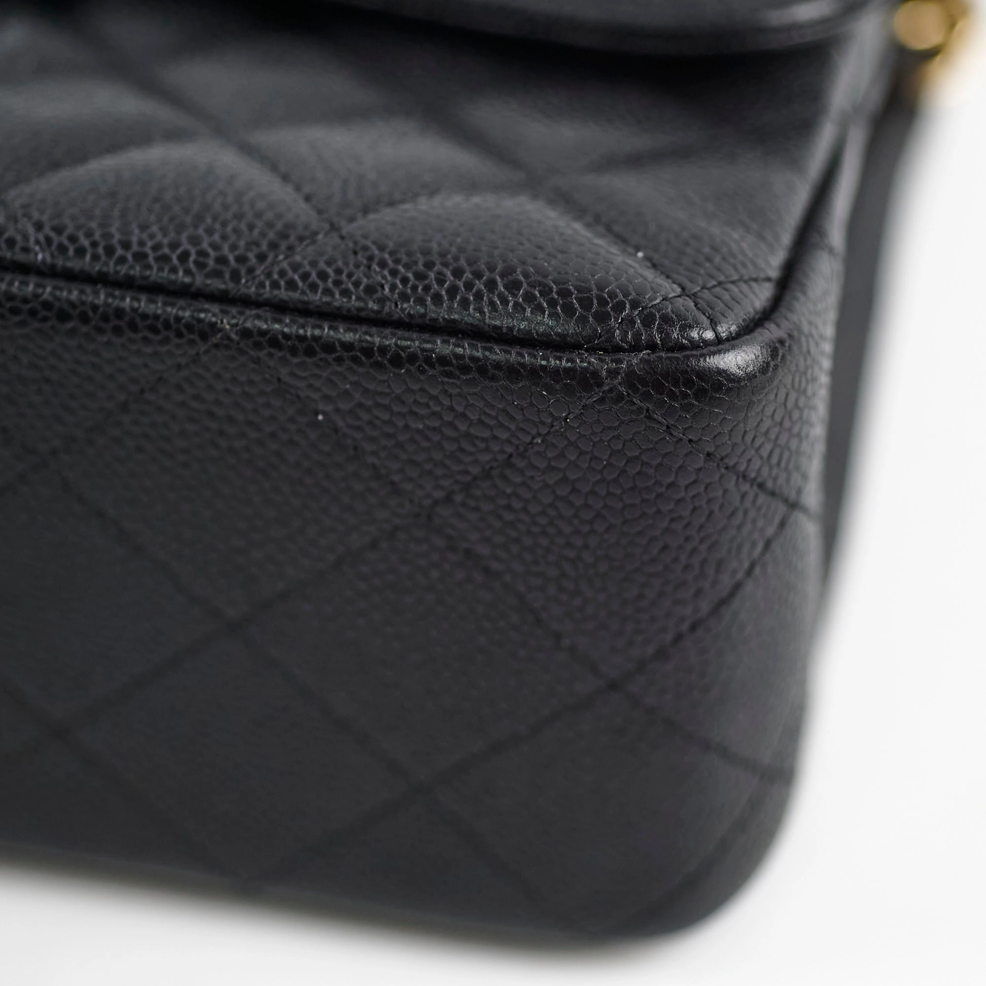 Chanel Caviar Jumbo Double Classic Flap Black