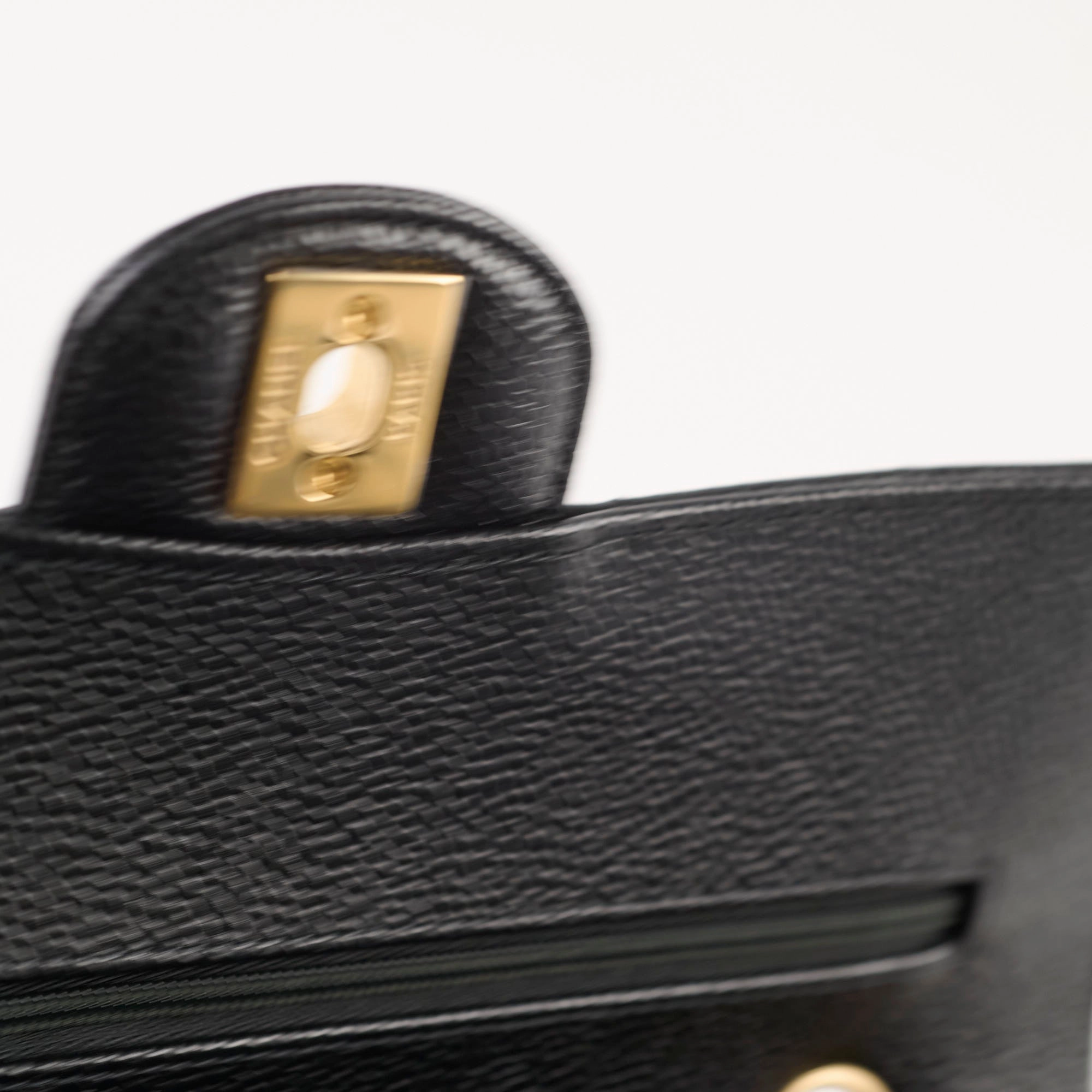 Chanel Caviar Small Classic Flap GHW Microchip