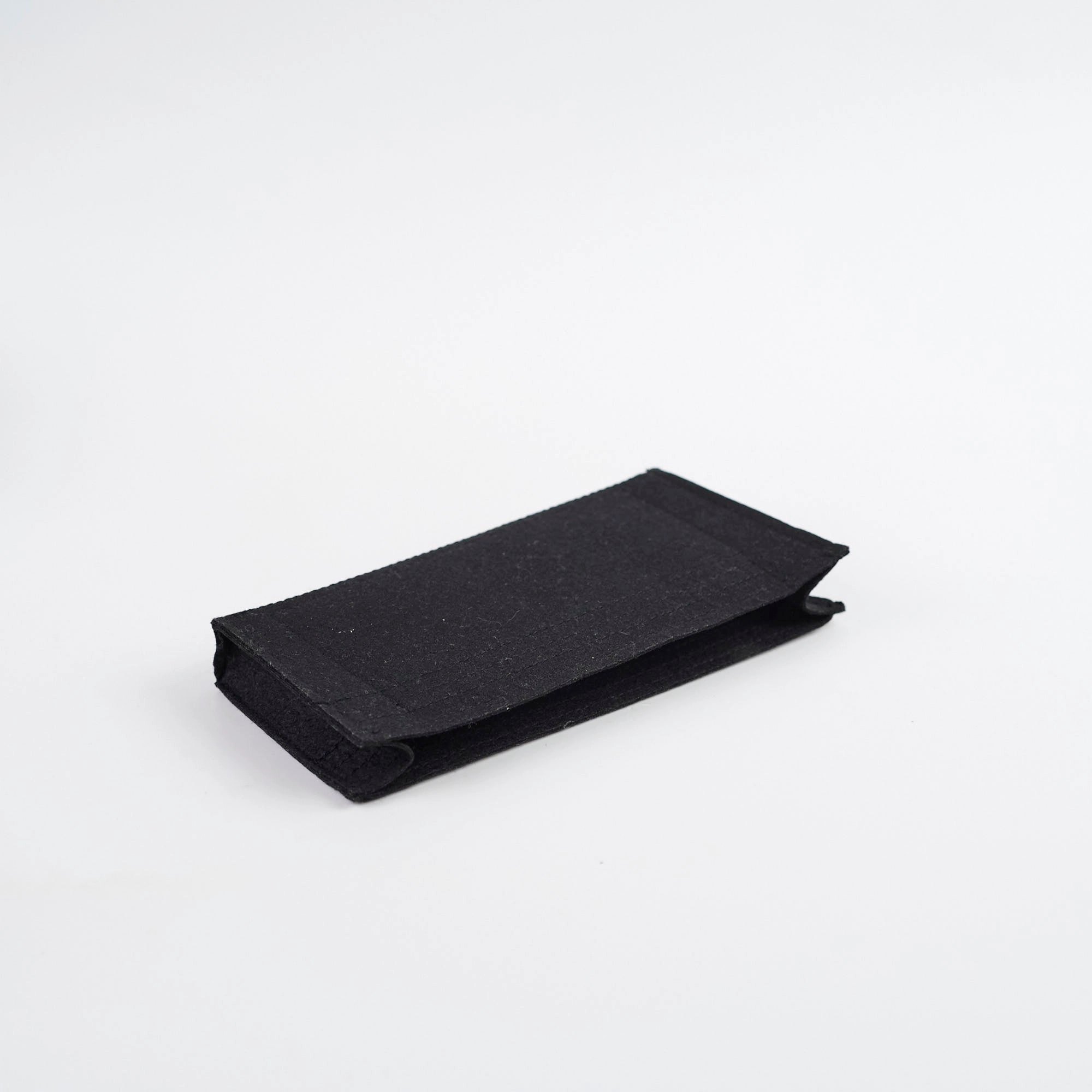 Chanel CC Logo Wallet On Chain WOC Black