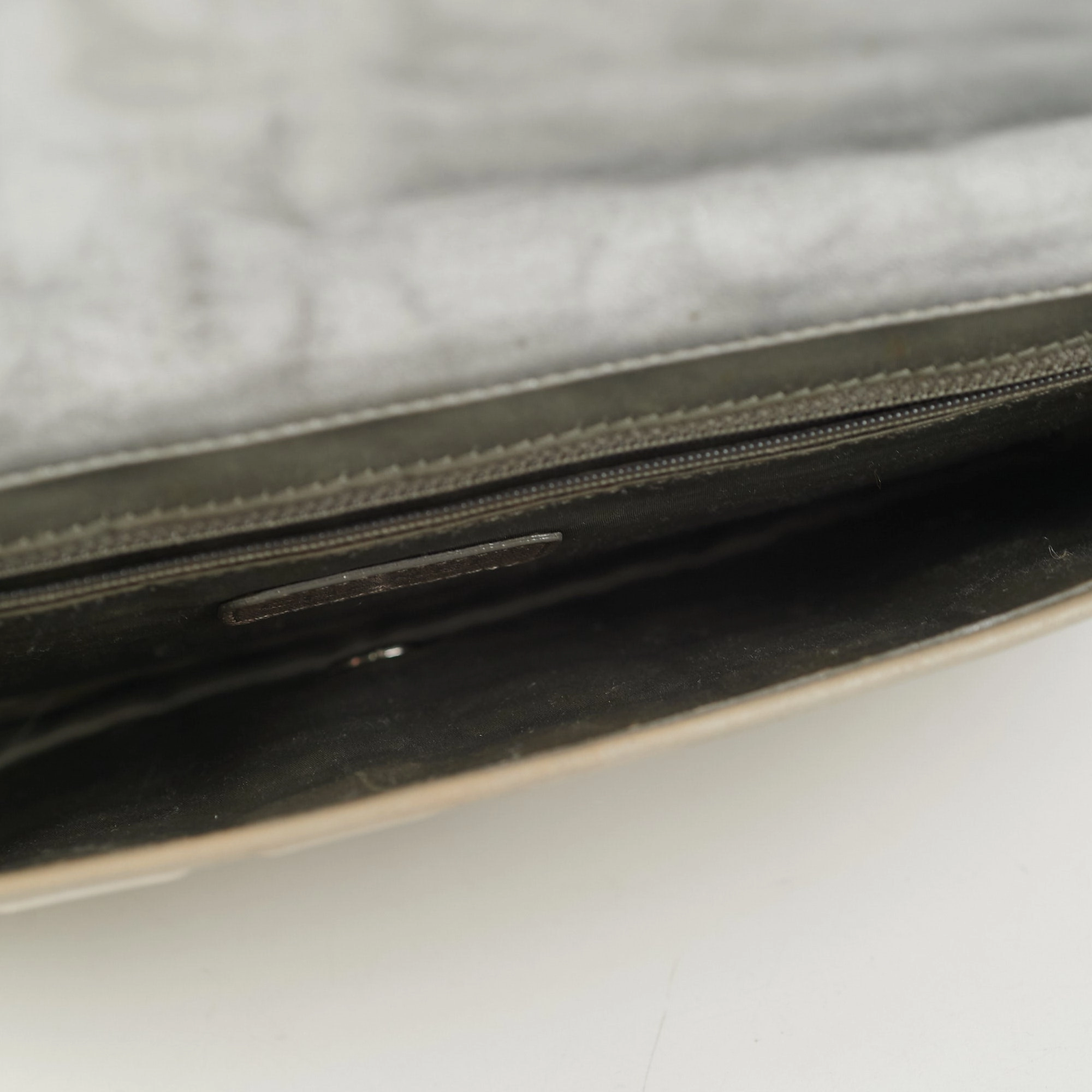 Chanel CC Turnlock Ice Cube Flap Silver