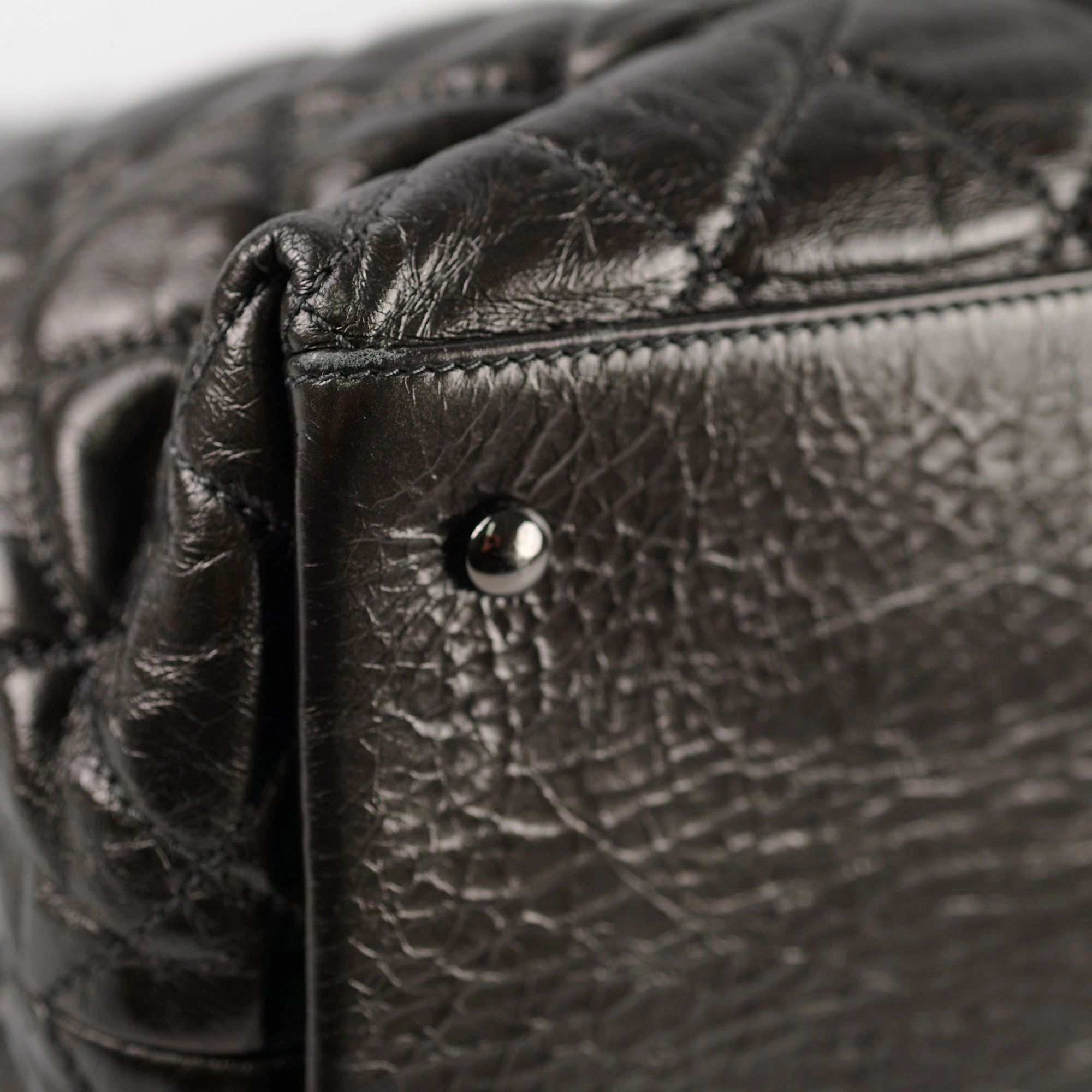 Chanel Chain Me Tote Bag Dark Grey