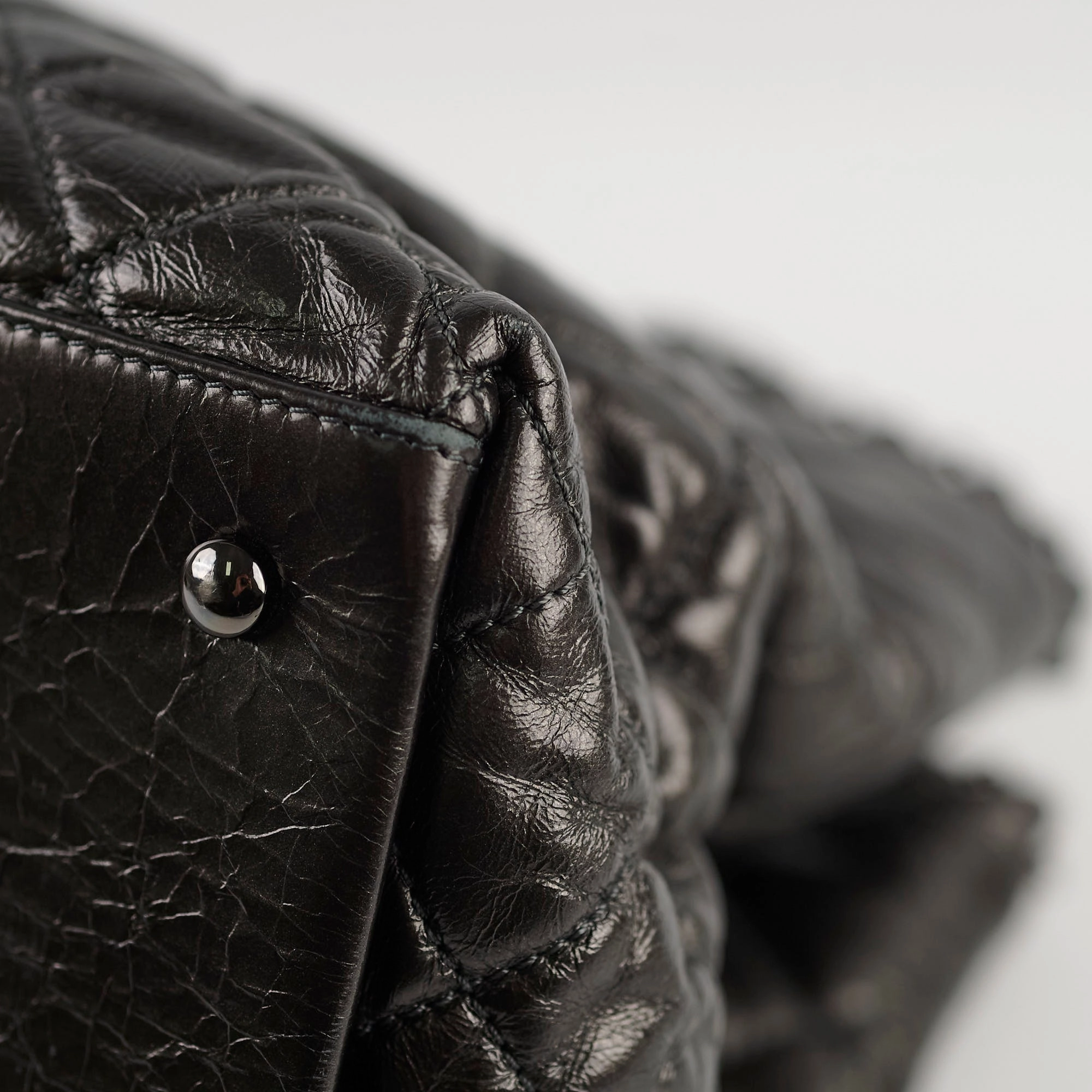 Chanel Chain Me Tote Bag Dark Grey