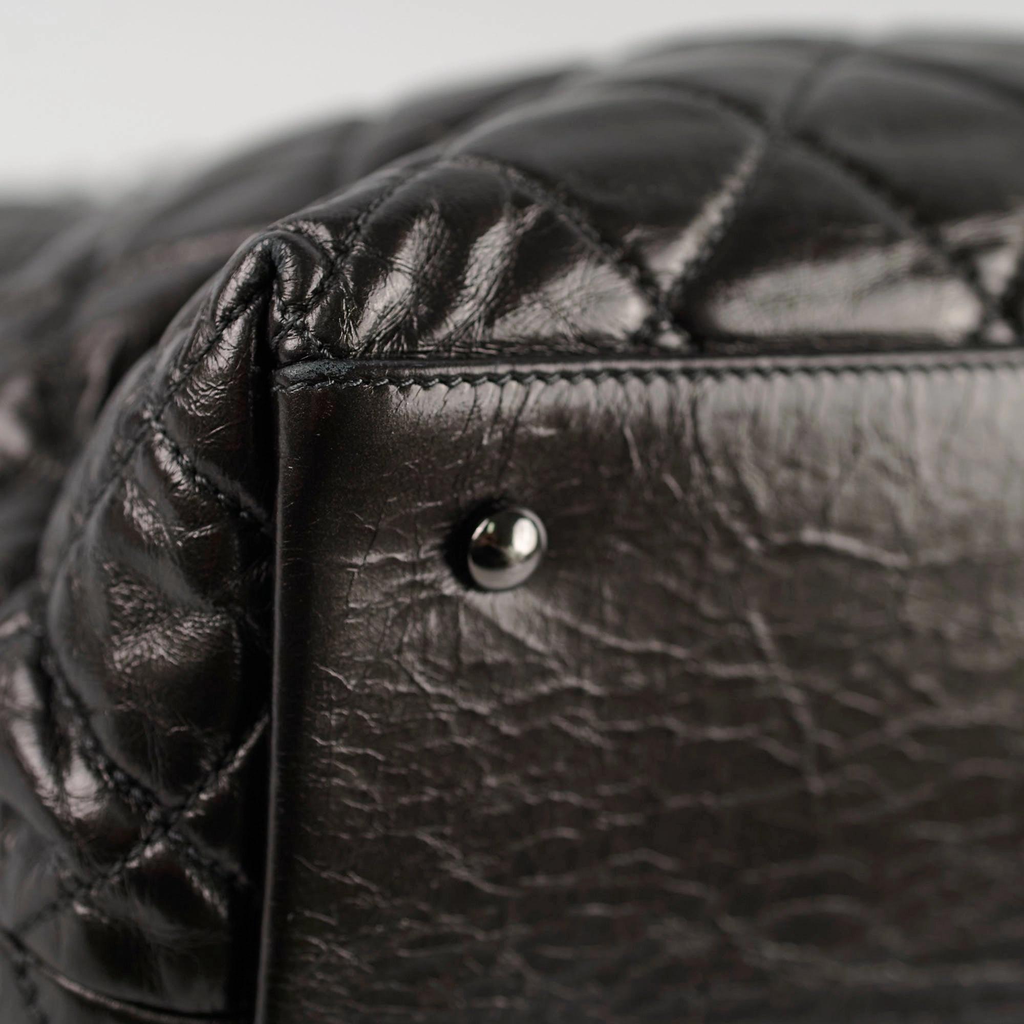 Chanel Chain Me Tote Bag Dark Grey