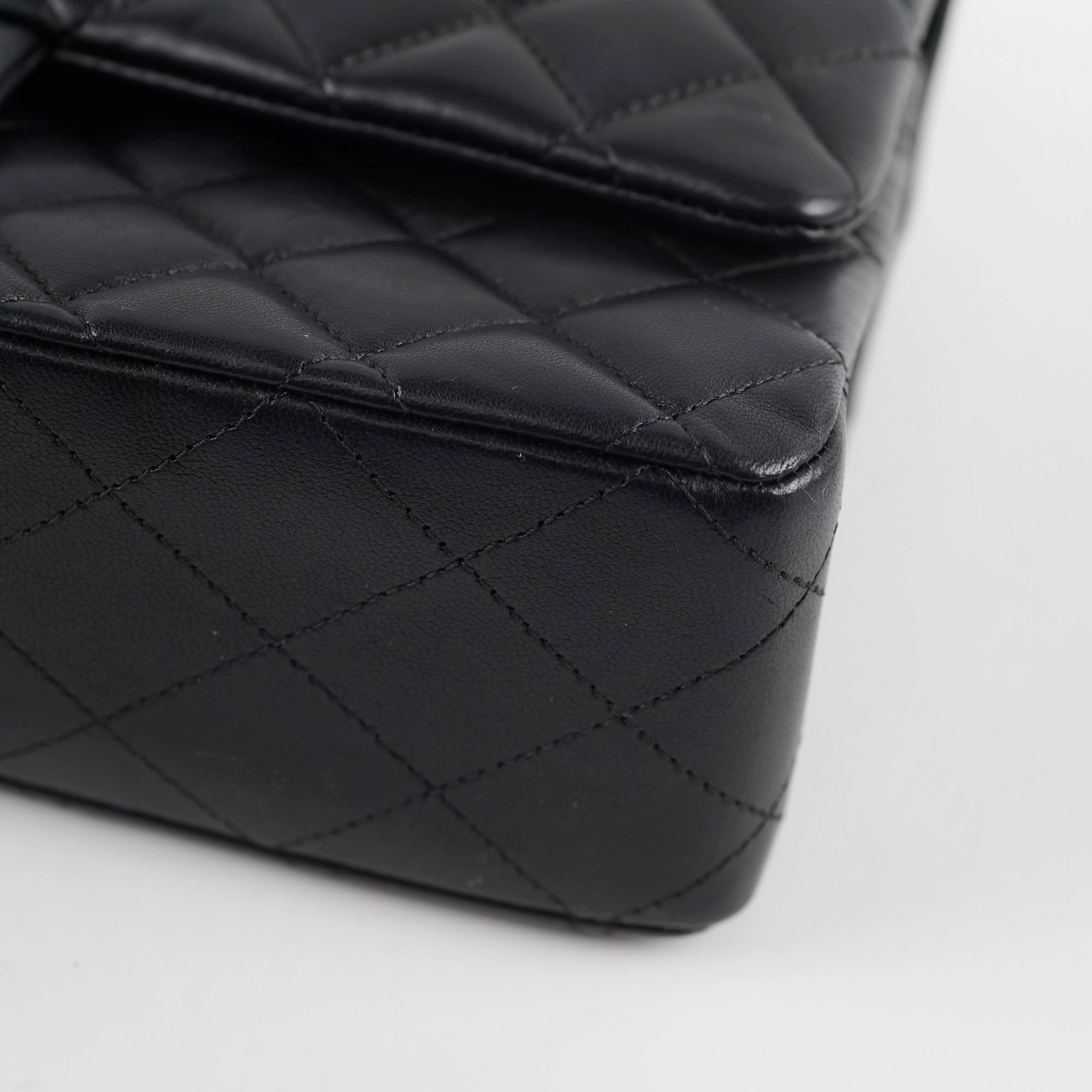 Chanel Classic Double Flap Lambskin Black Series 23
