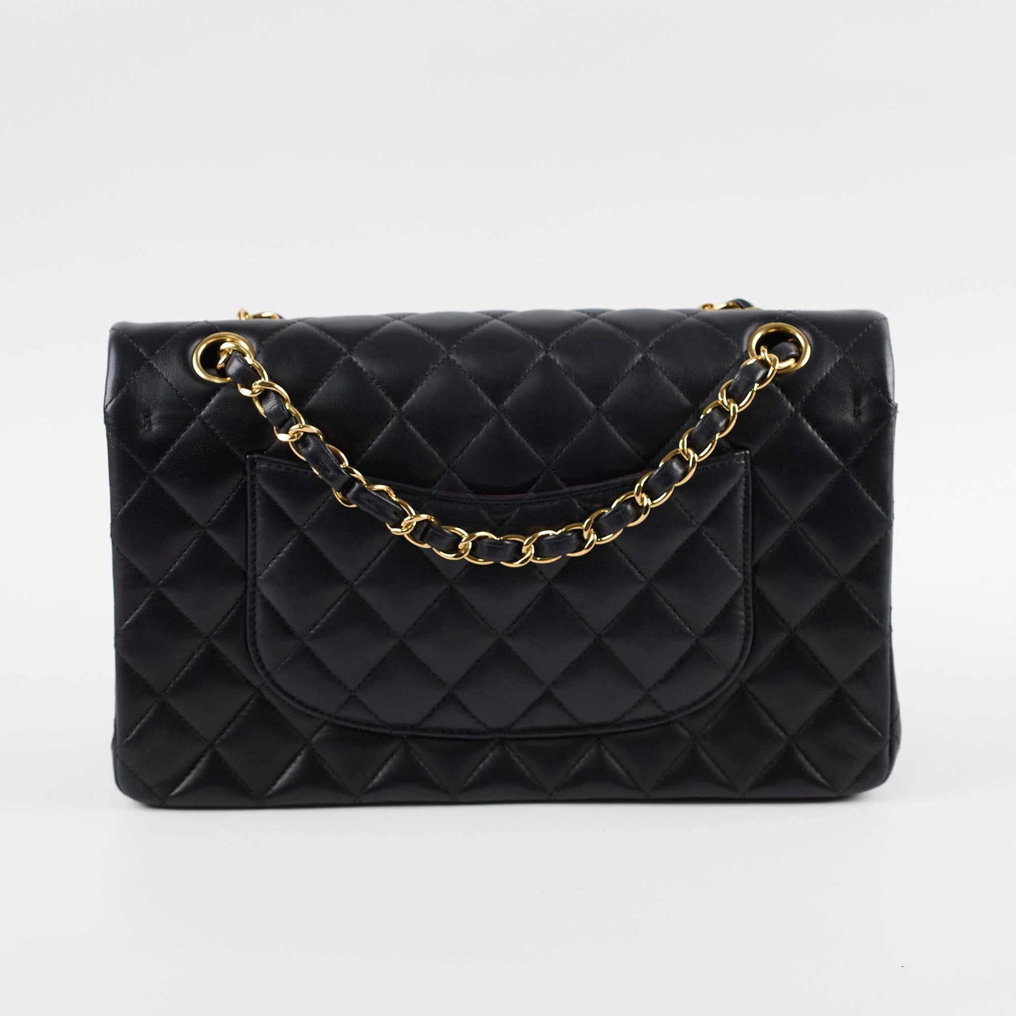 Chanel Classic Double Flap Lambskin Black Series 23