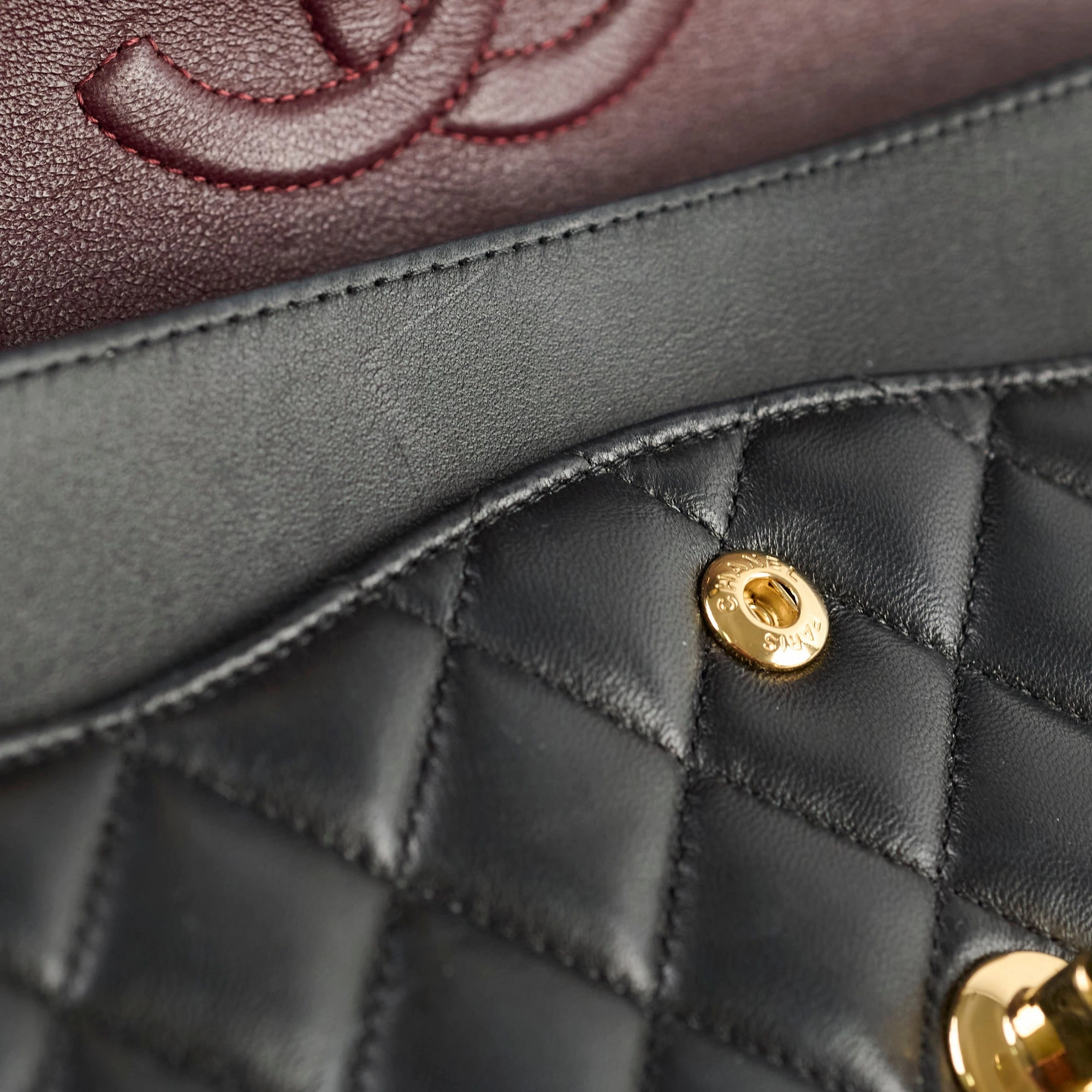 Chanel Classic Double Flap Lambskin Black Series 23