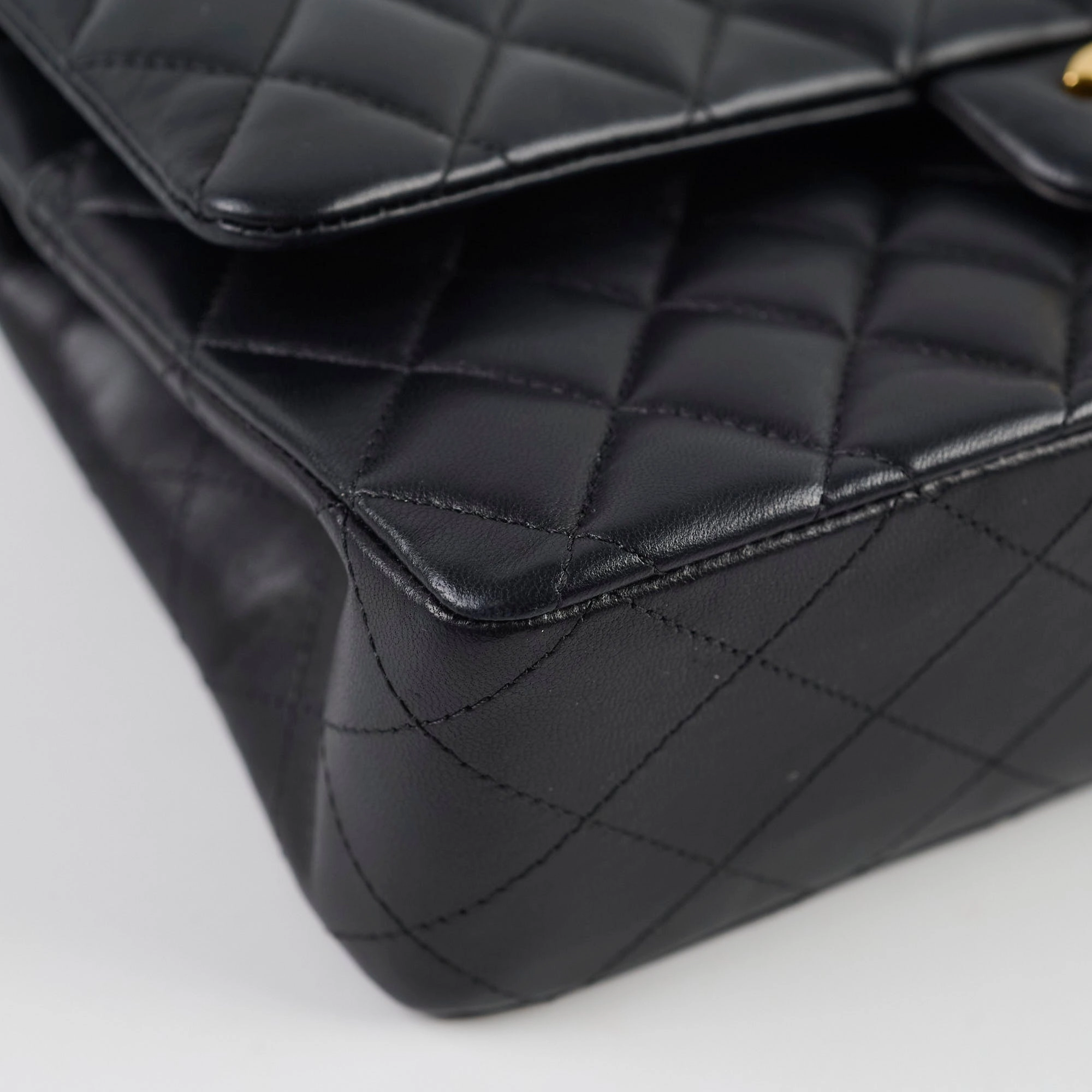 Chanel Classic Double Flap Lambskin Black Series 23