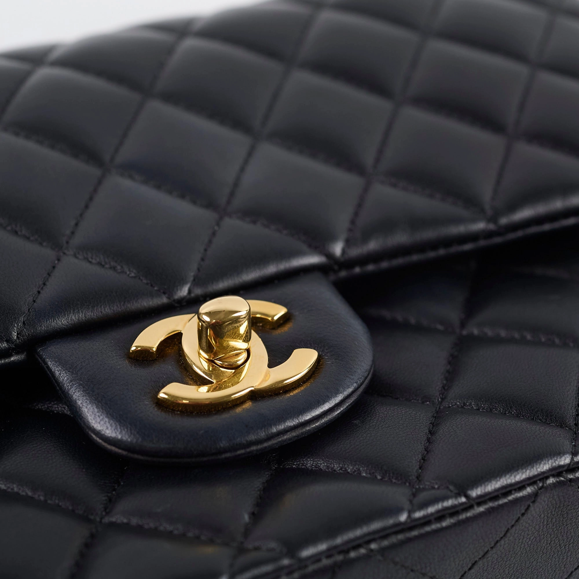 Chanel Classic Double Flap Lambskin Black Series 23