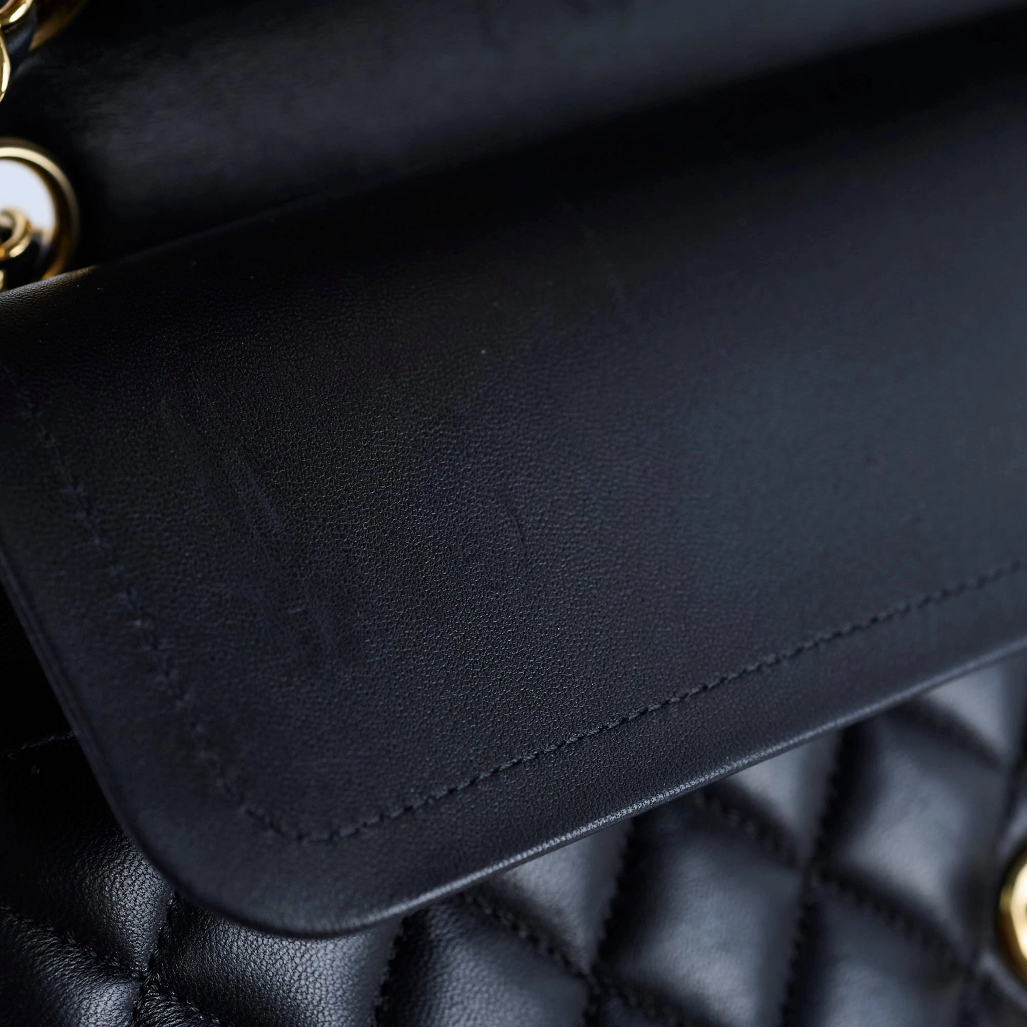 Chanel Classic Double Flap Lambskin Black Series 23