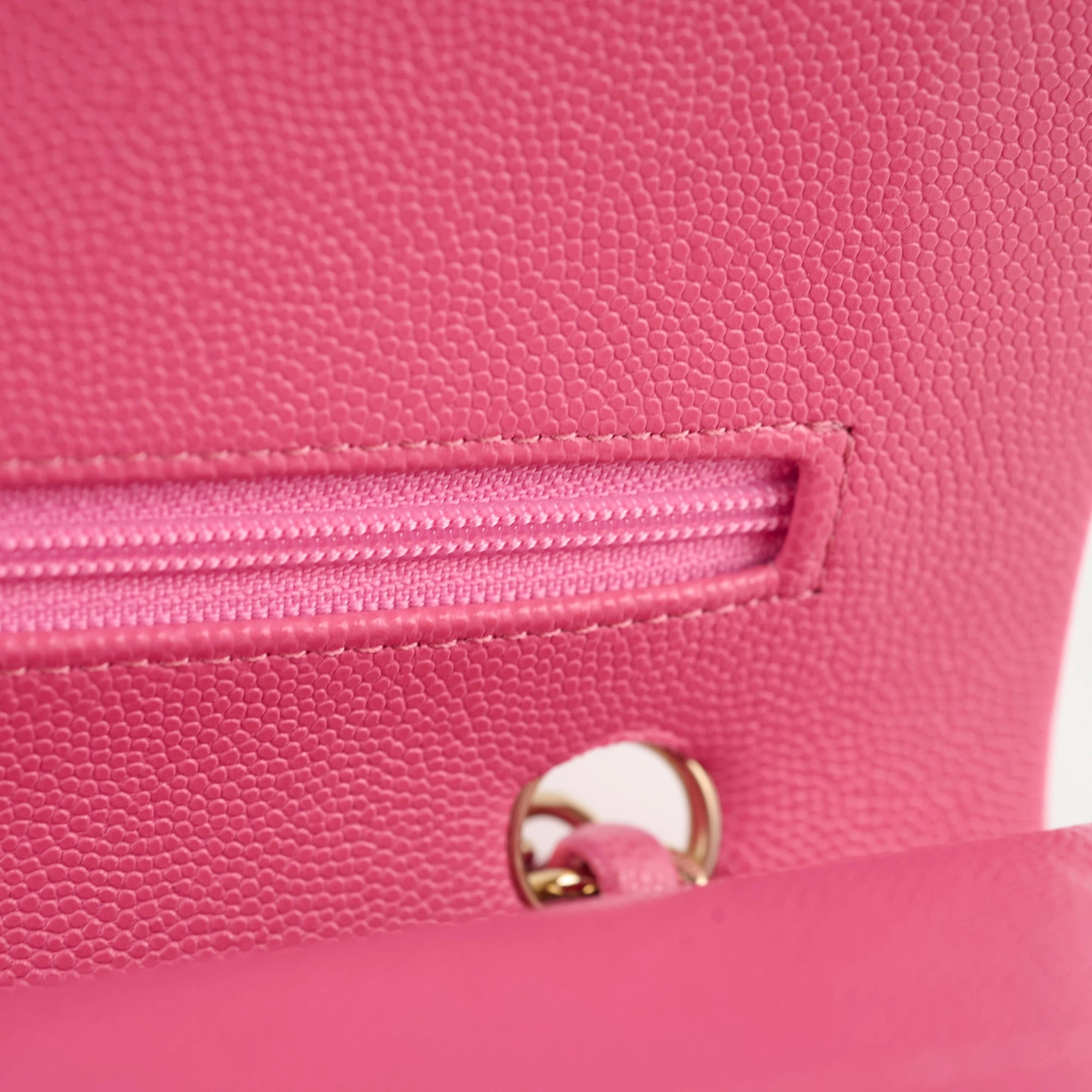 Chanel Classic Double Flap Medium Pink Caviar