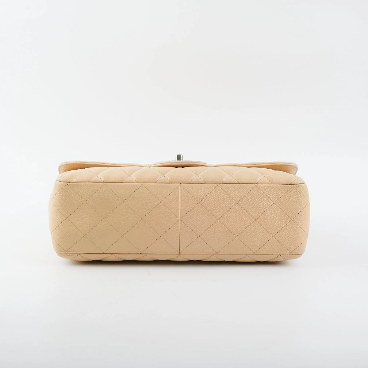 Chanel Classic Flap Jumbo Caviar Beige