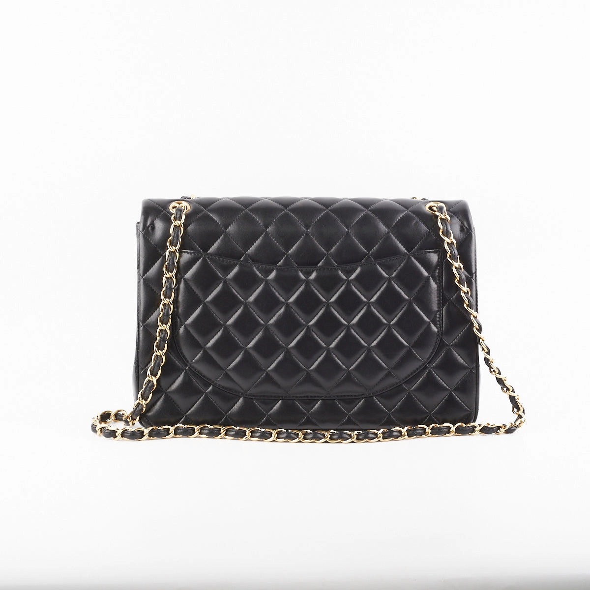 Chanel Classic Flap Maxi Black Lambskin