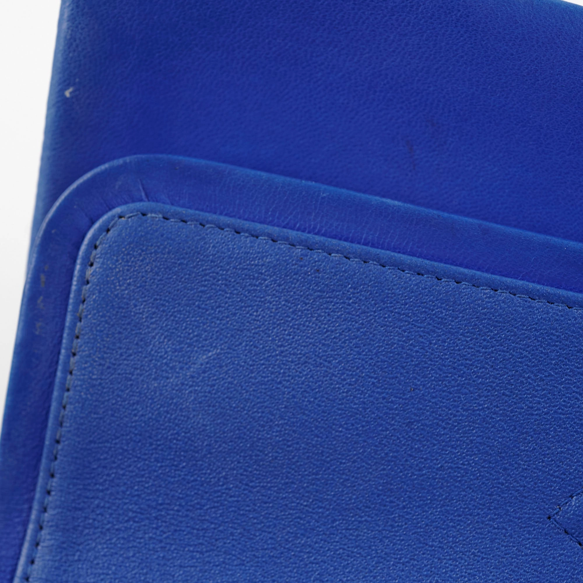 Chanel Classic Flap Medium/Large M/L Lambskin Dark Blue - Series 13