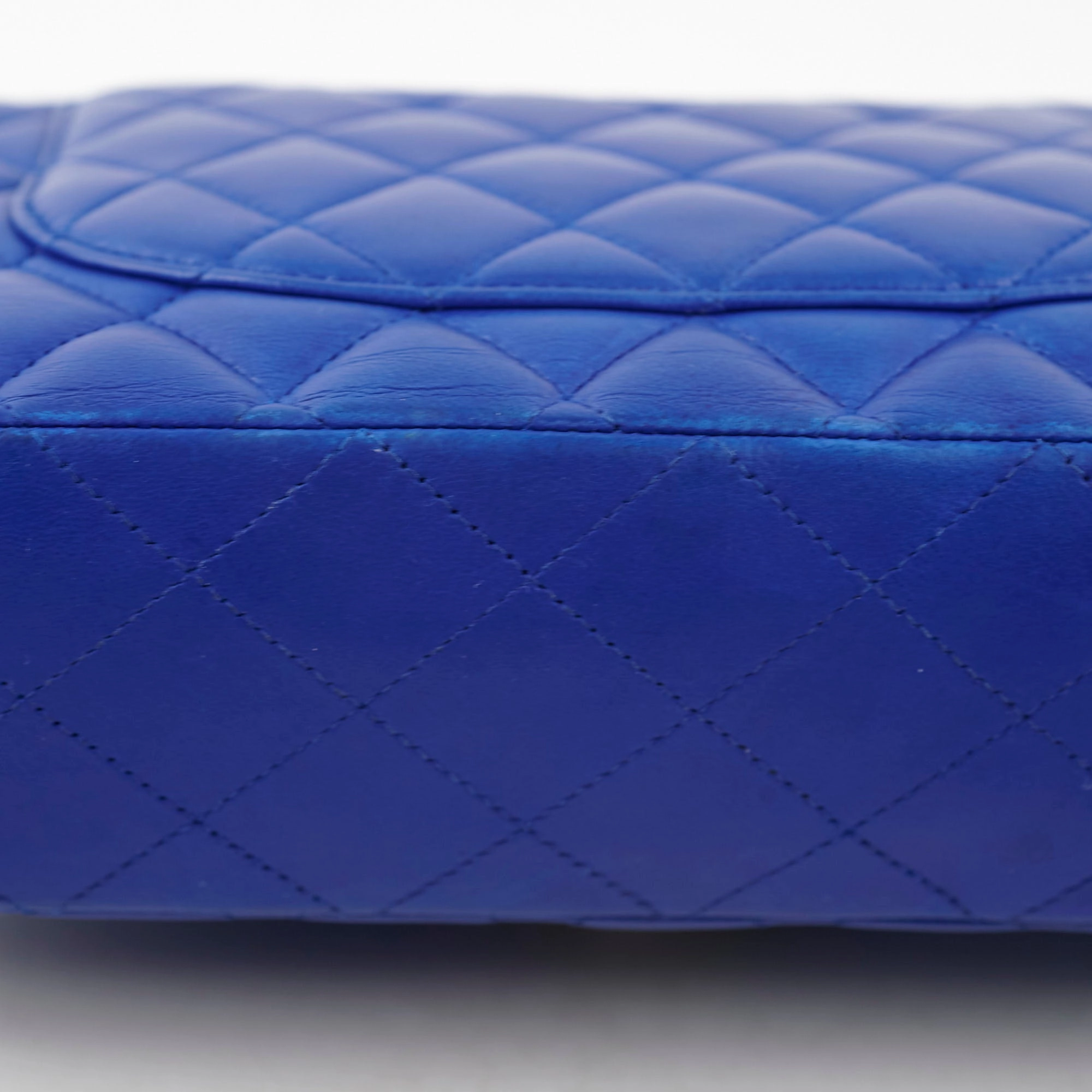 Chanel Classic Flap Medium/Large M/L Lambskin Dark Blue - Series 13