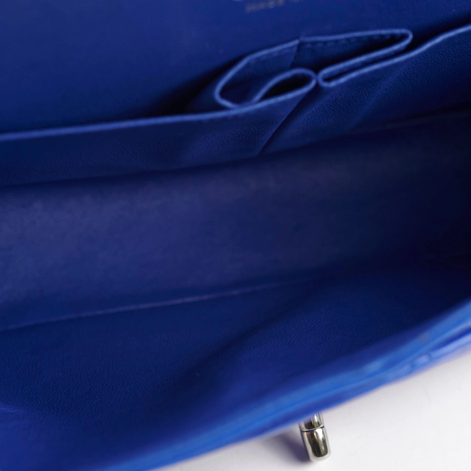 Chanel Classic Flap Medium/Large M/L Lambskin Dark Blue - Series 13