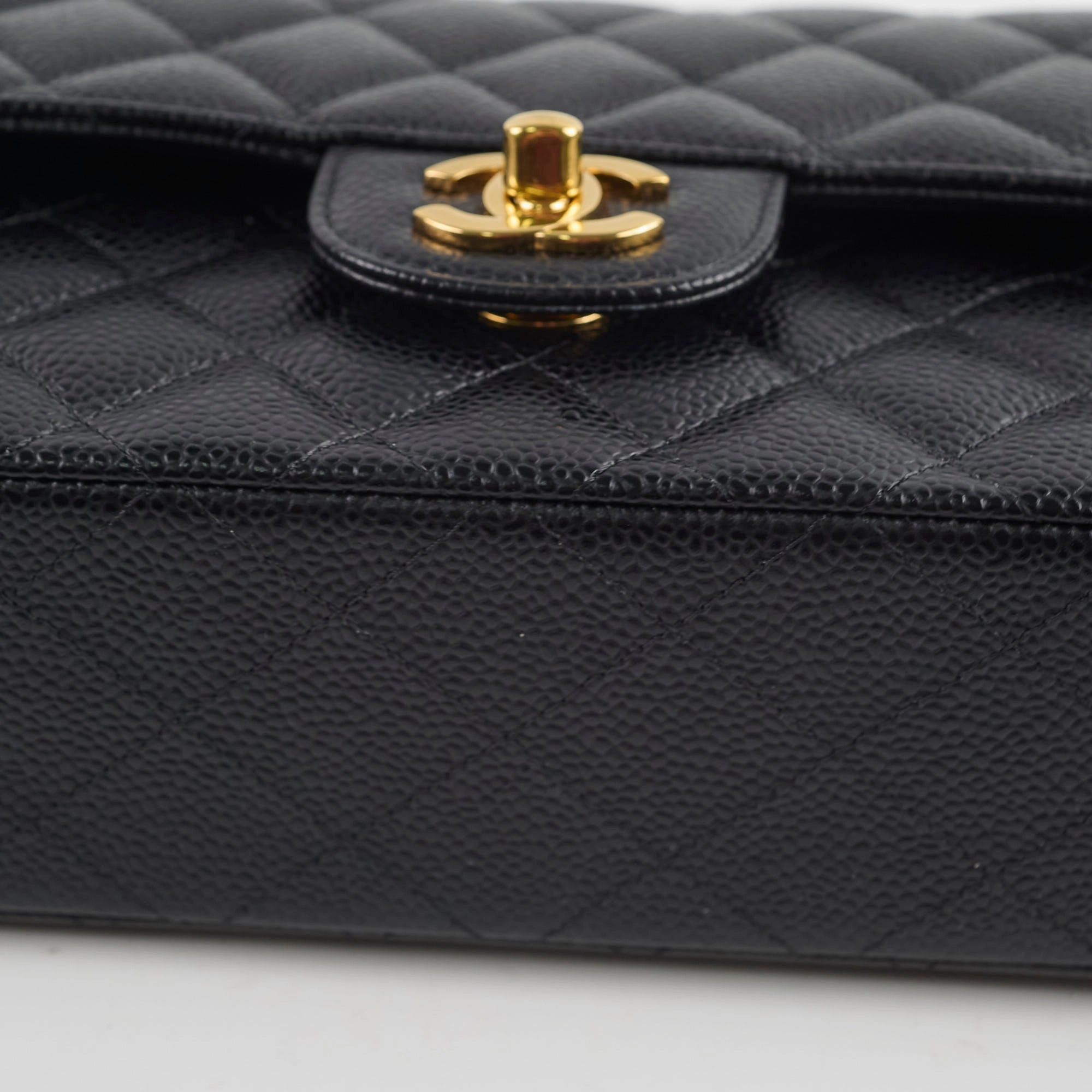 Chanel Classic Flap Small Caviar Black Shoulder Bag