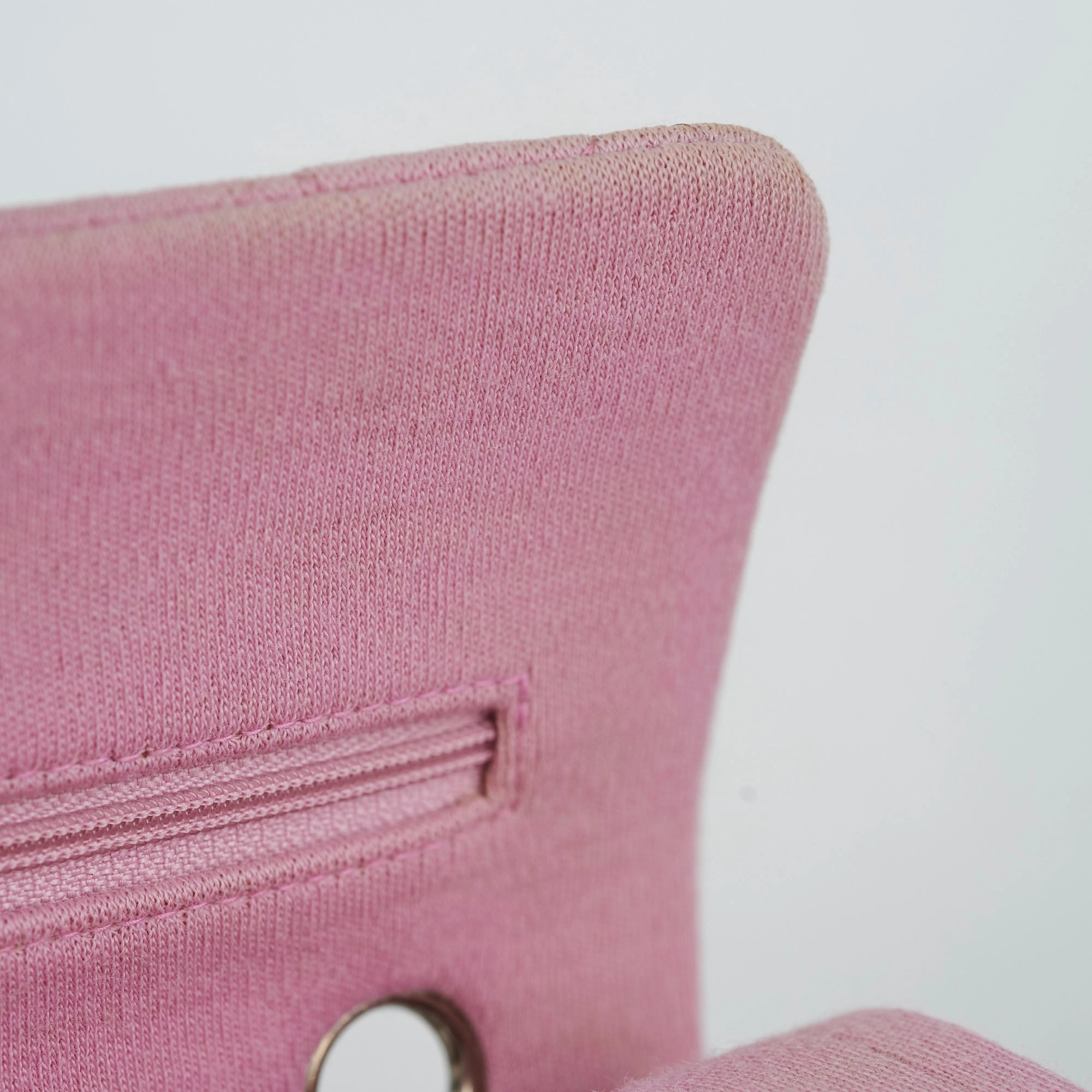 Chanel Classic Flap Small Pink Fabric - Series 6