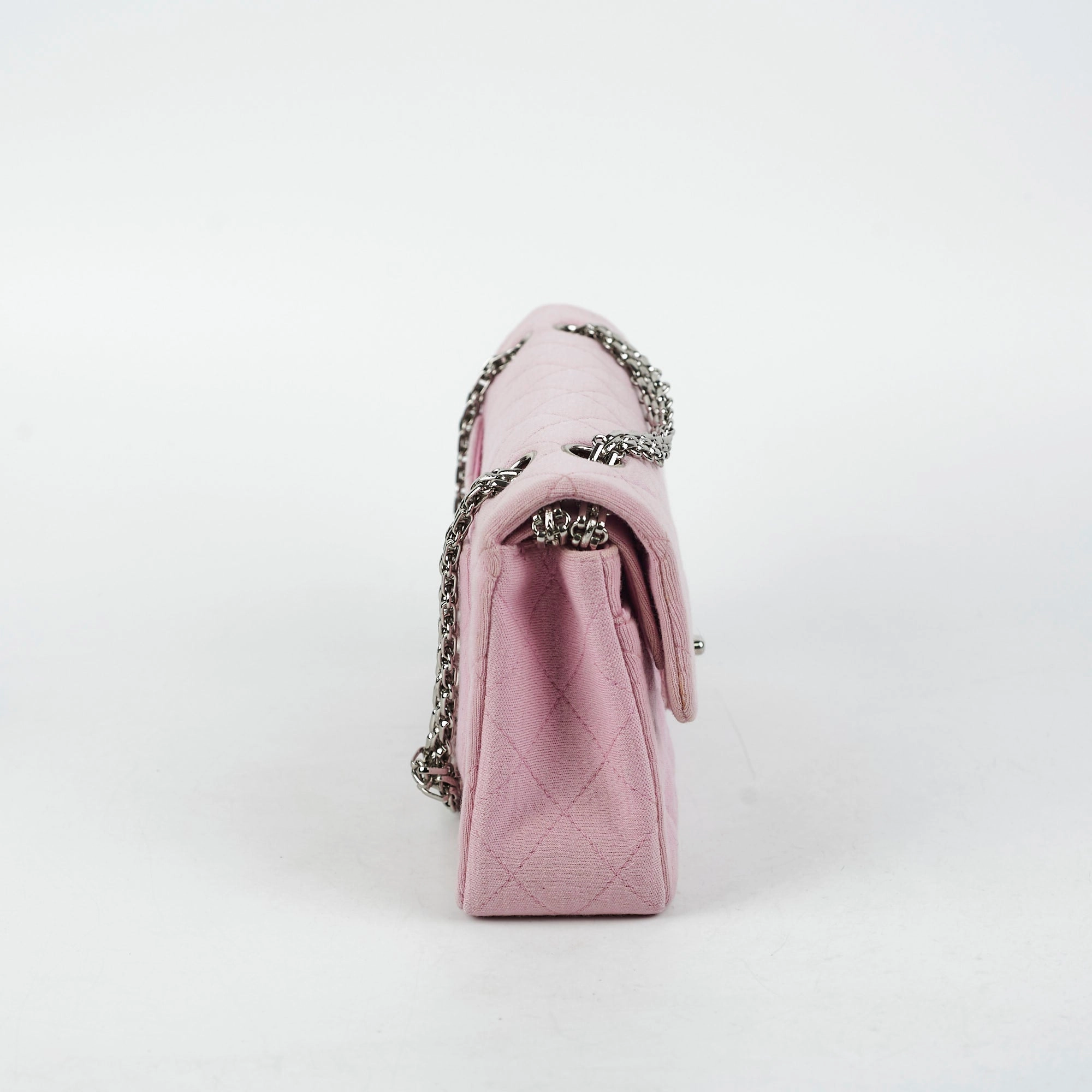 Chanel Classic Flap Small Pink Fabric - Series 6
