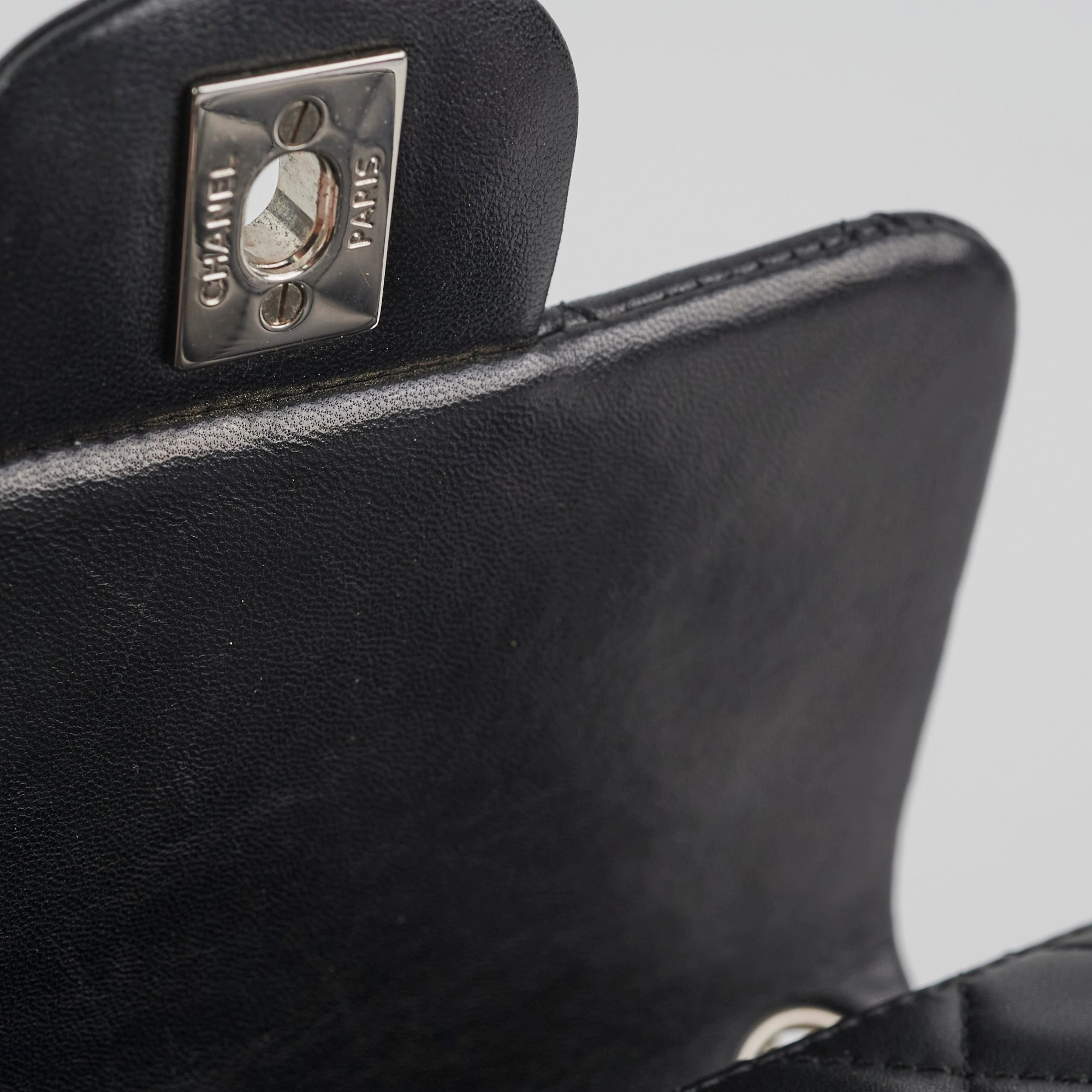 Chanel Classic Flap Square Lambskin Black