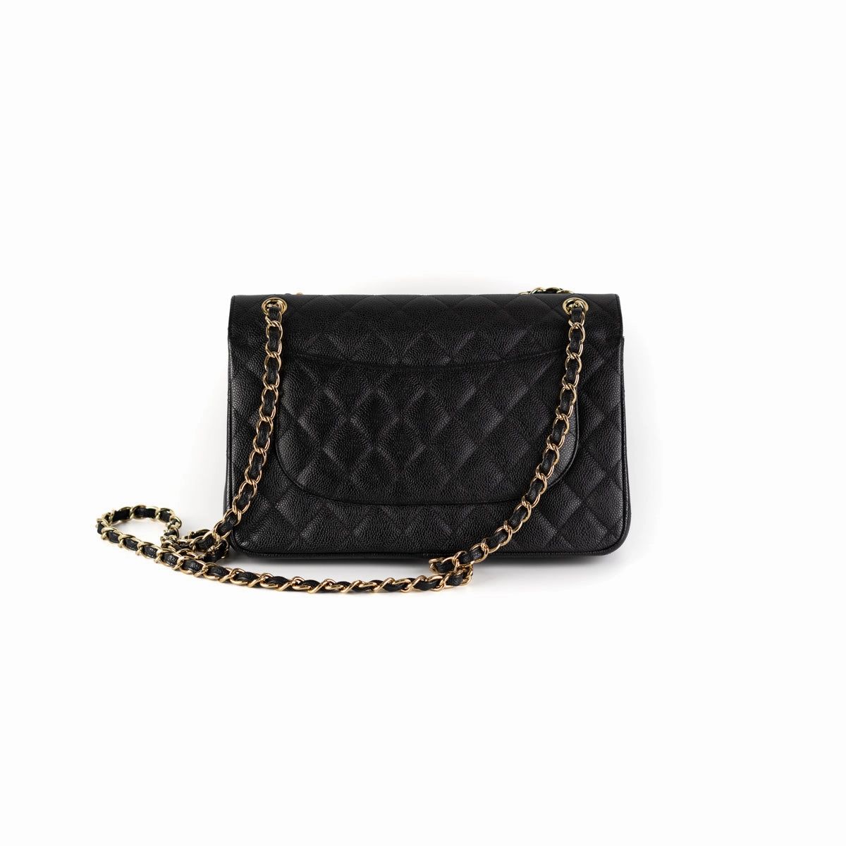 Chanel Classic Jumbo Black Caviar GHW